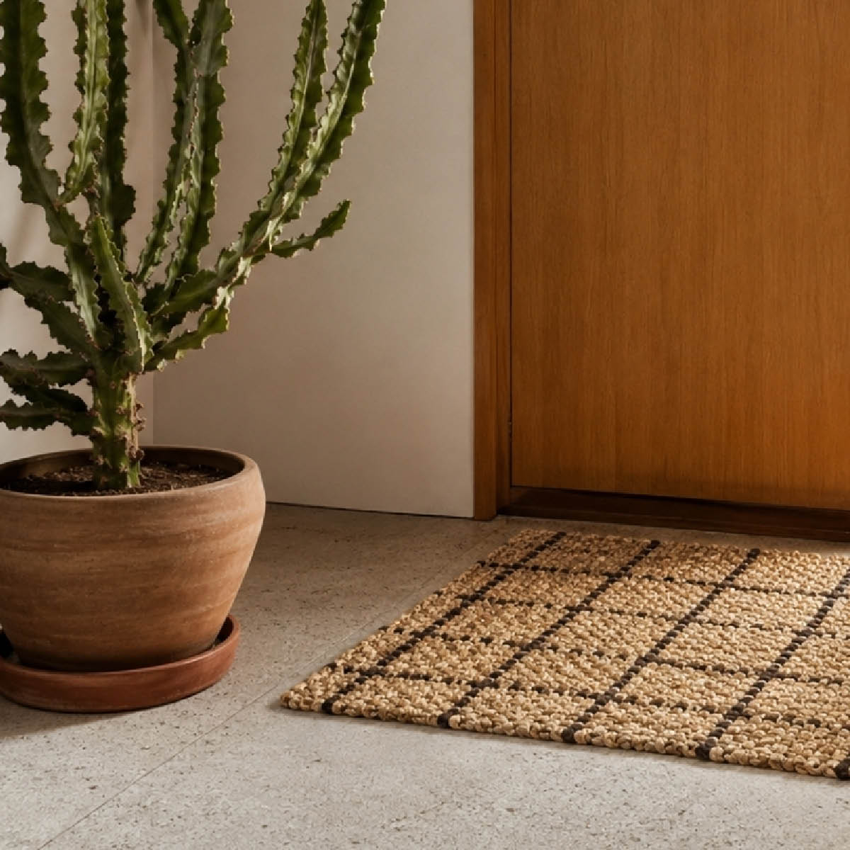 Deco Nord Ruth dörrmatta 60x90 cm Chocolate brown