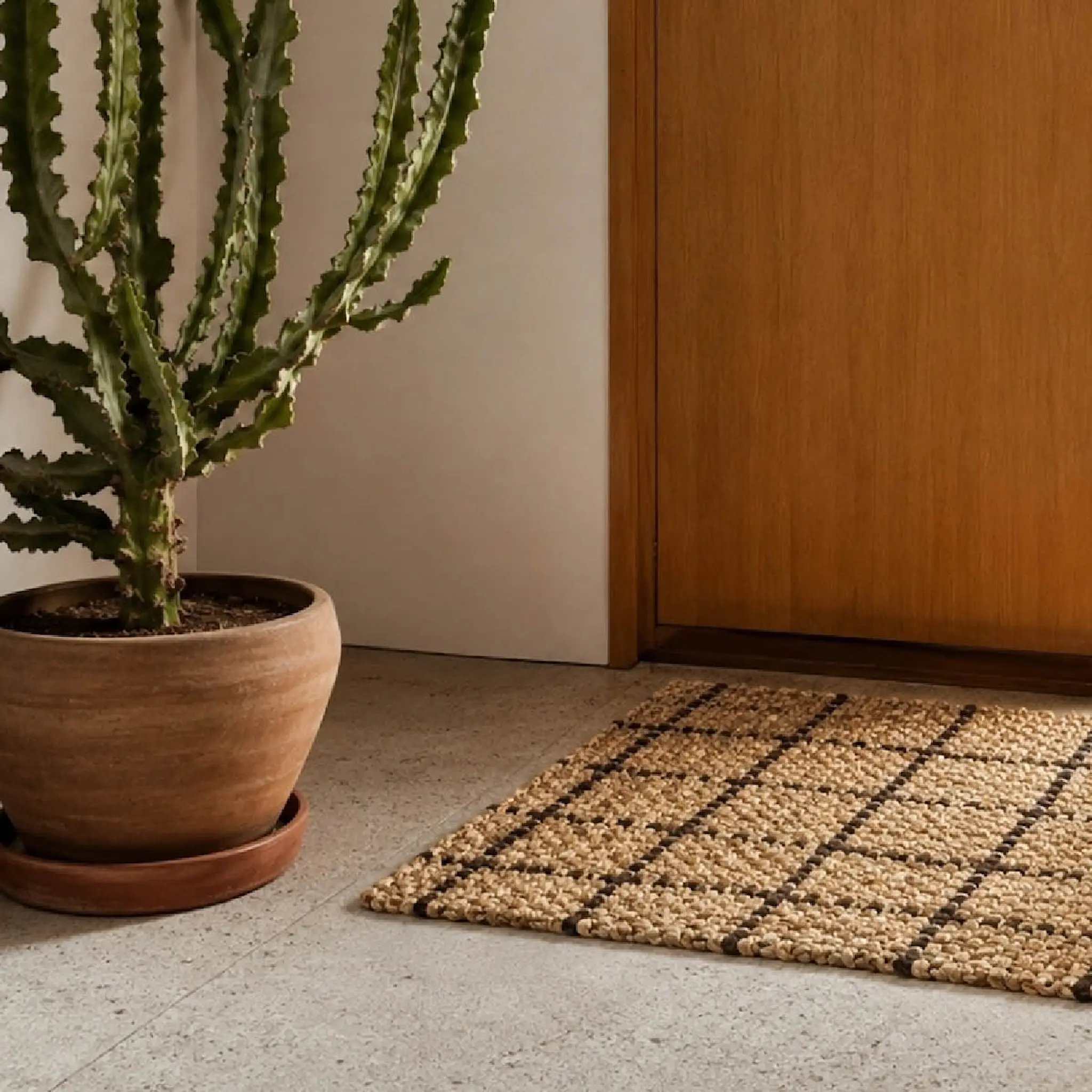 Deco Nord Ruth dörrmatta 60x90 cm Chocolate brown
