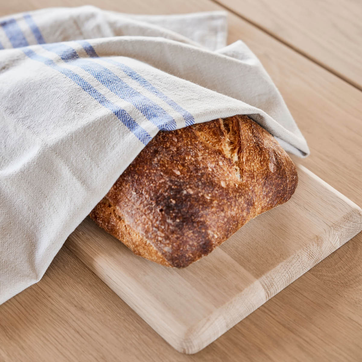 OYOY Linu kökshandduk 70x50 cm 2-pack blå