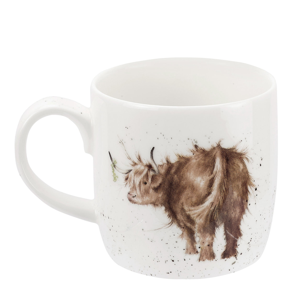 Wrendale Design Kopp Highland Cow 31 cl