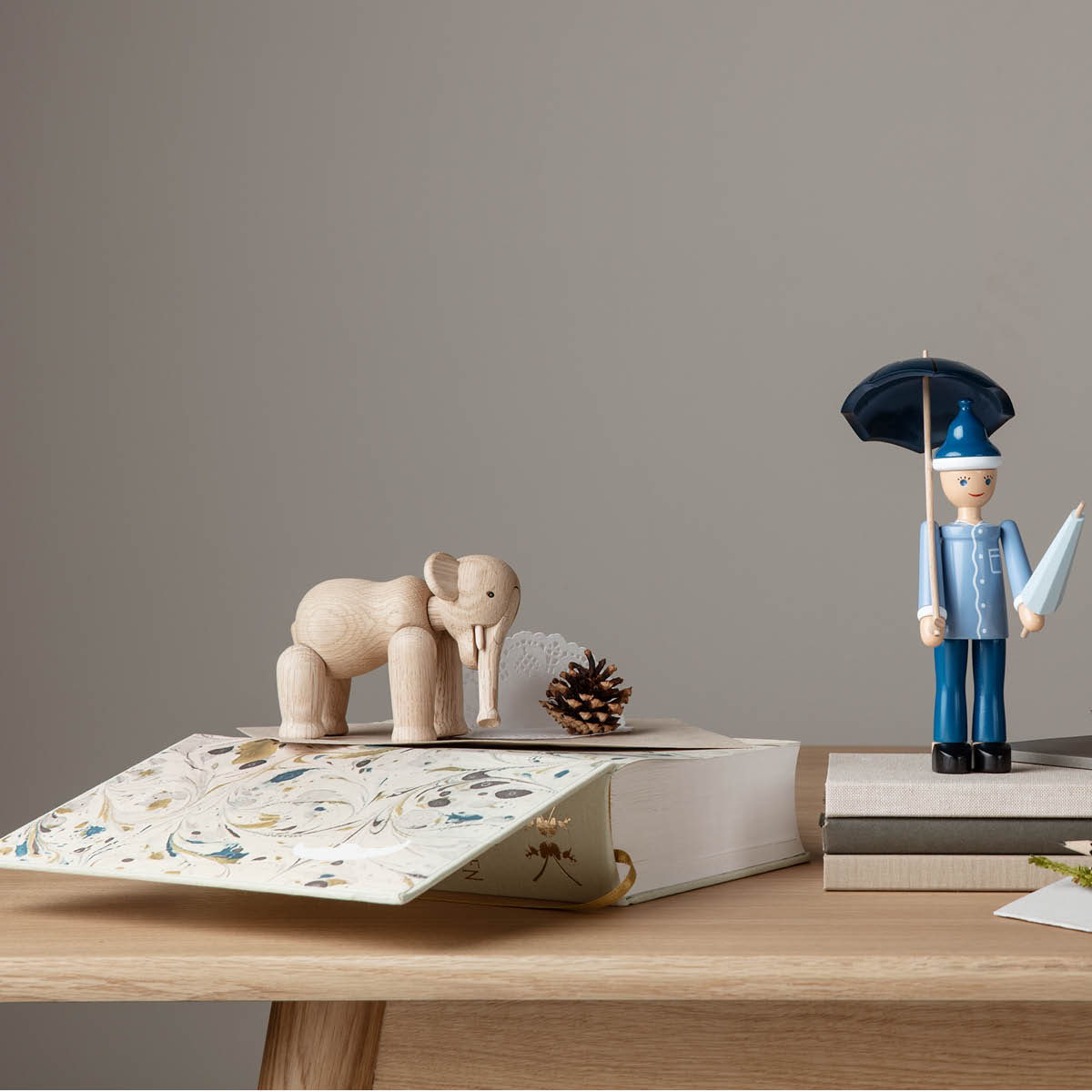 Kay Bojesen Denmark Elefant mini eik