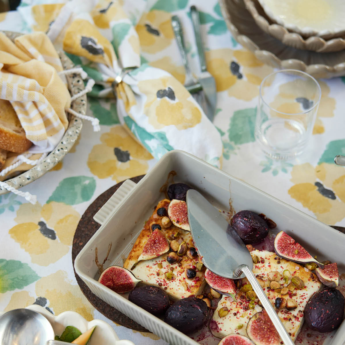 Sagaform Eden Keittiöpyyhe 50x70 cm 2 kpl Keltainen