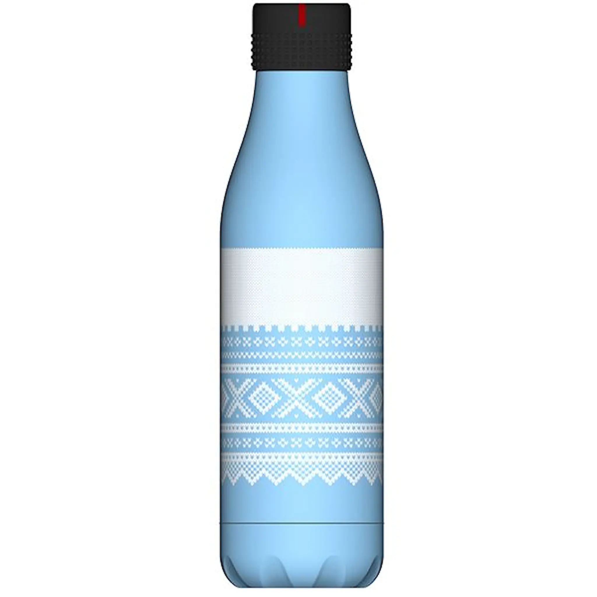 Les Artistes Bottle Up Marius Termoflaska 0,5L Ljus Blå/Vit
