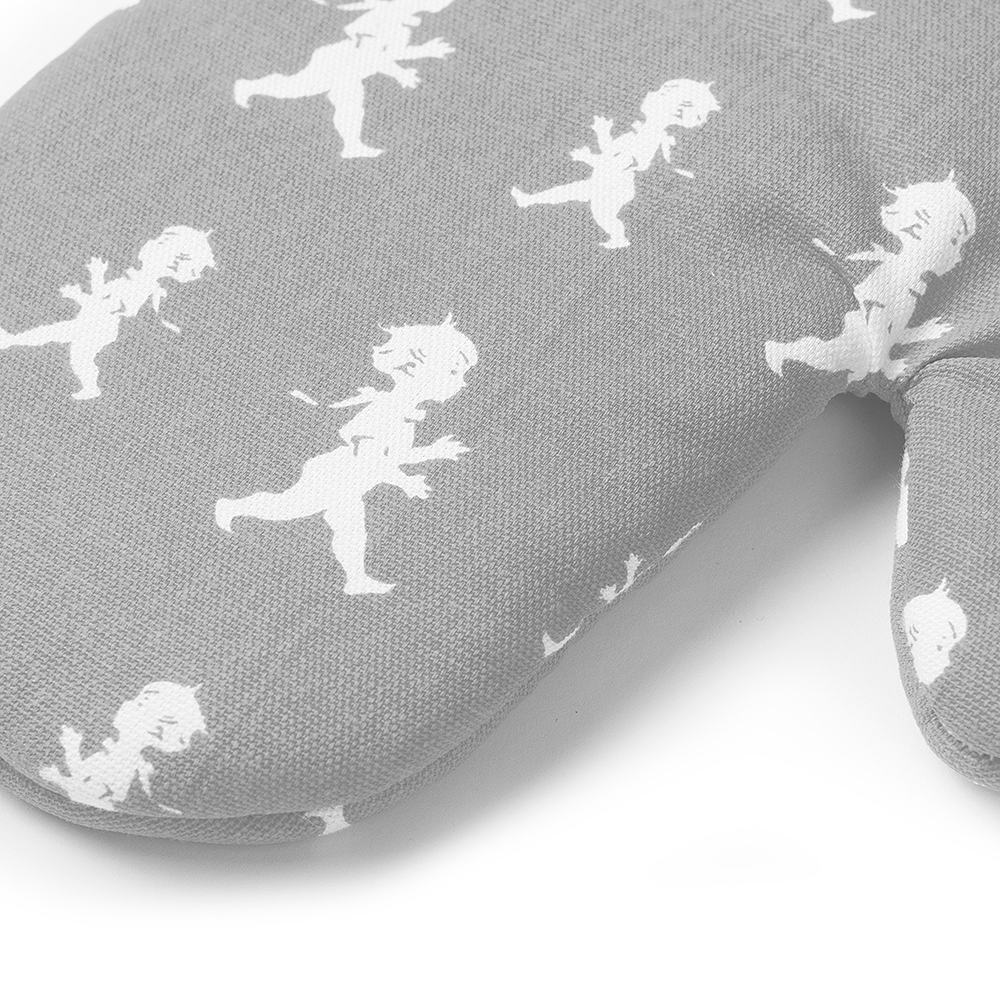 SOLSTICKAN Grillvott 30x22 cm grå