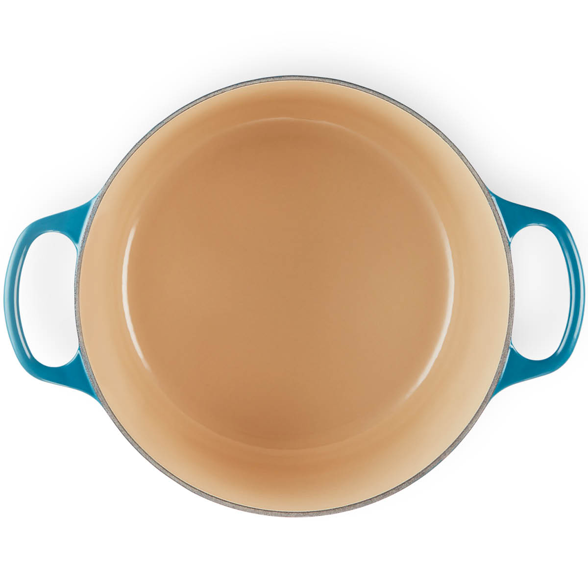 Le Creuset Signature støpejernsgryte rund 24 cm 5L deep teal