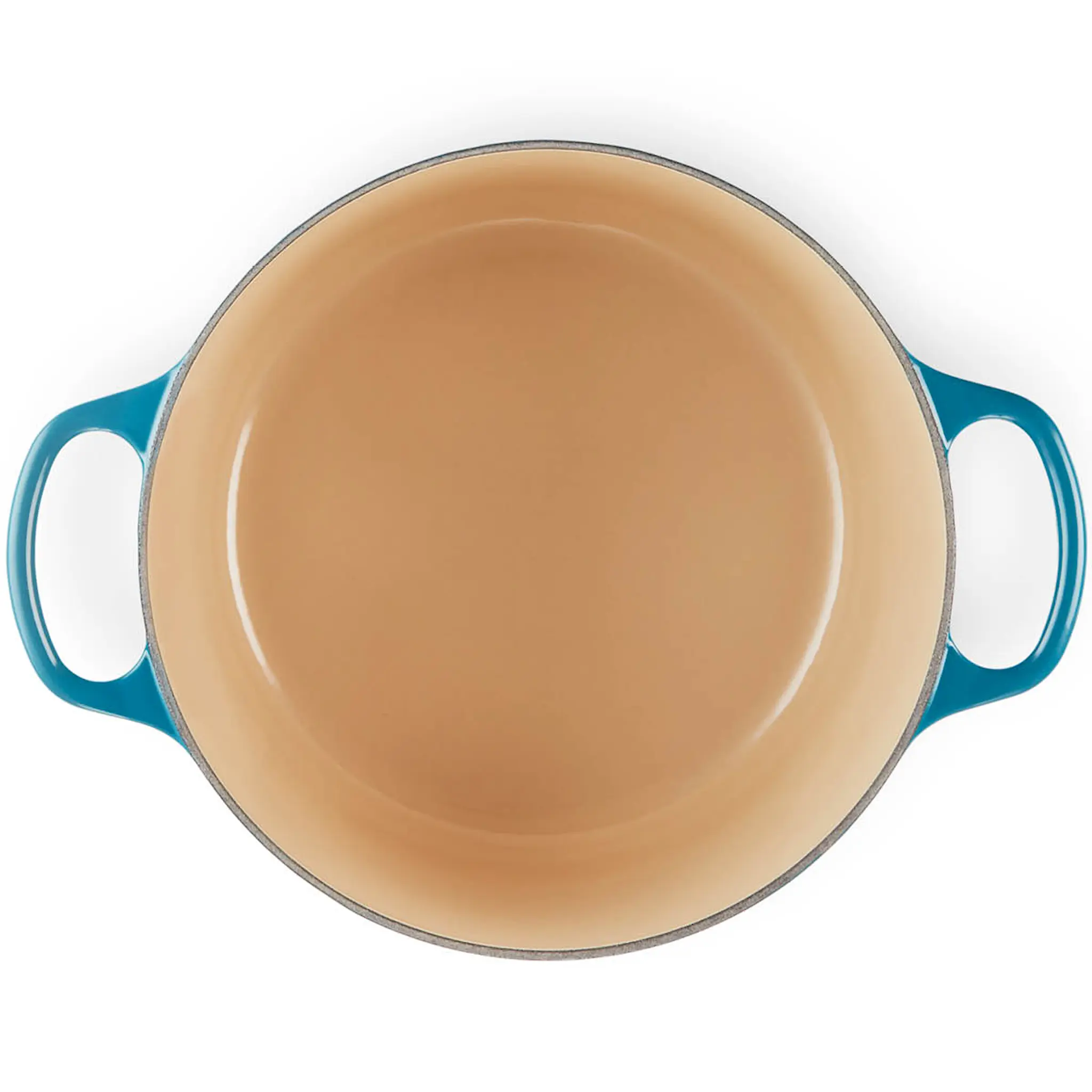 Le Creuset Signature støpejernsgryte rund 24 cm 5L deep teal