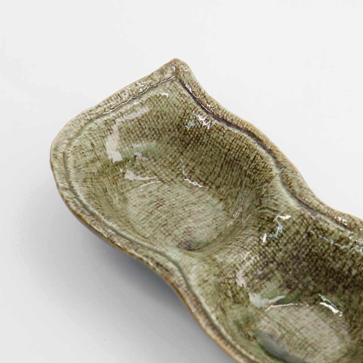 Tokyo Design Studio Mino Craft såsfat 19,5 cm 2-pack yamasan grön