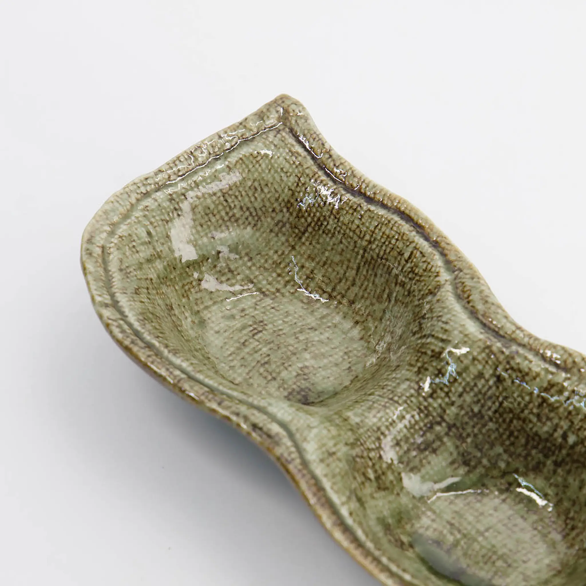 Tokyo Design Studio Mino Craft såsfat 19,5 cm 2-pack yamasan grön