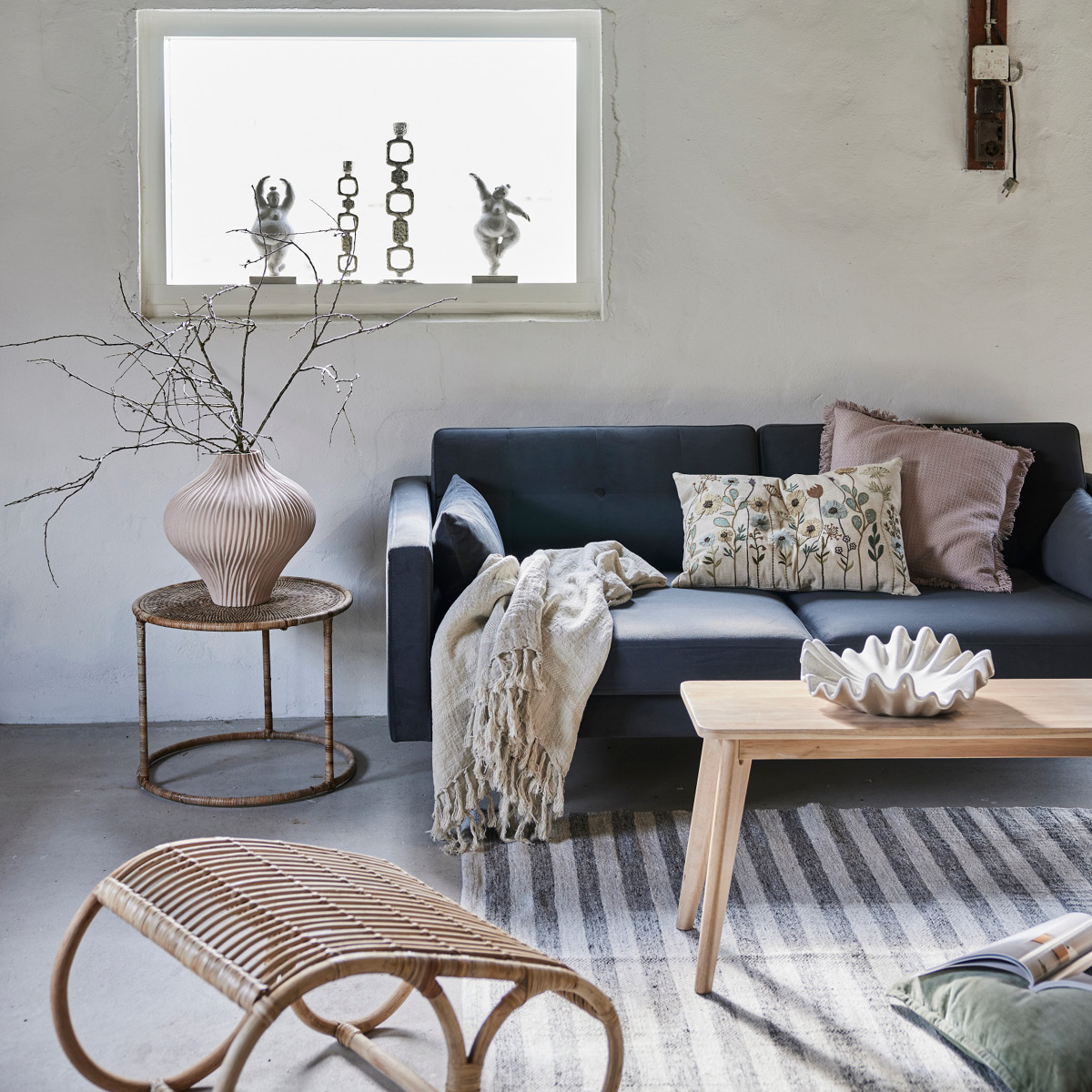 Lene Bjerre Norah Sivupöytä 56x60 cm 2 osaa