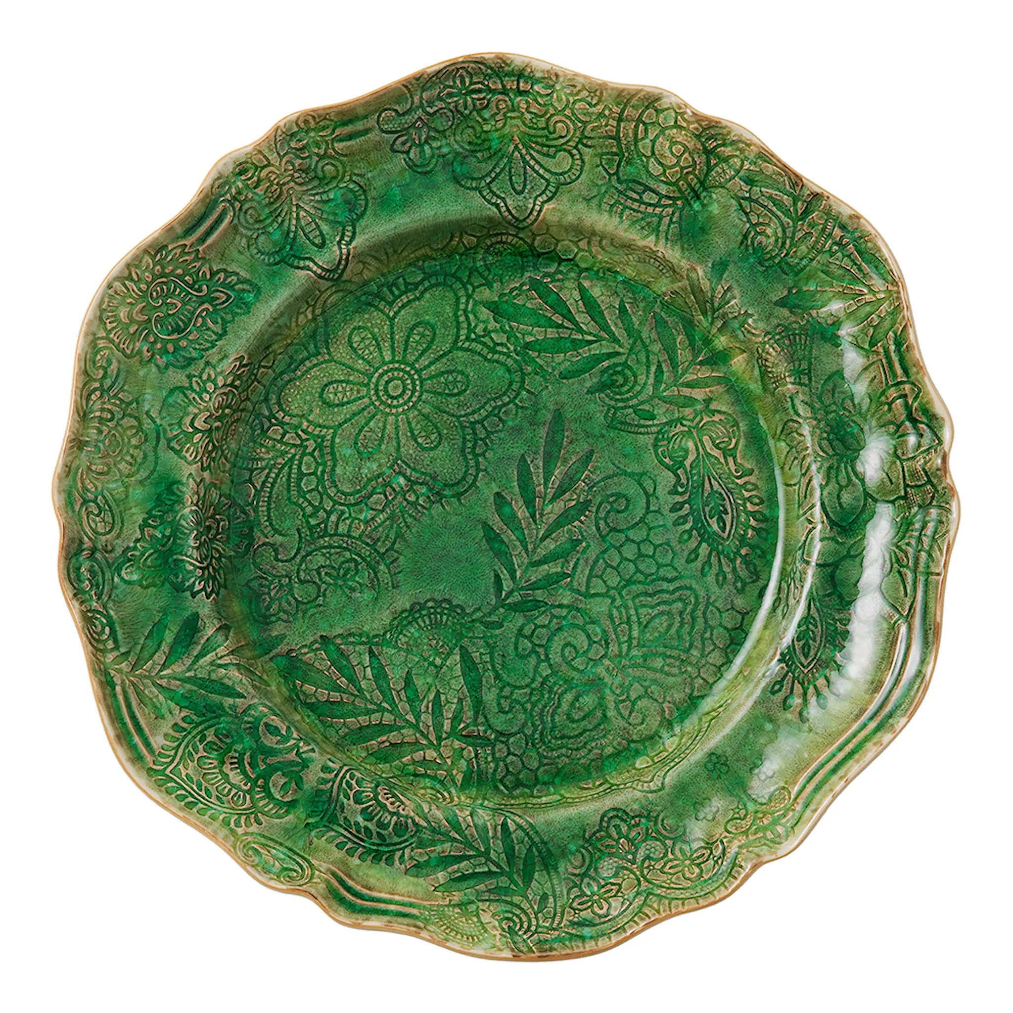 Sthål Arabesque Serveringsfat rund 34 cm Seaweed
