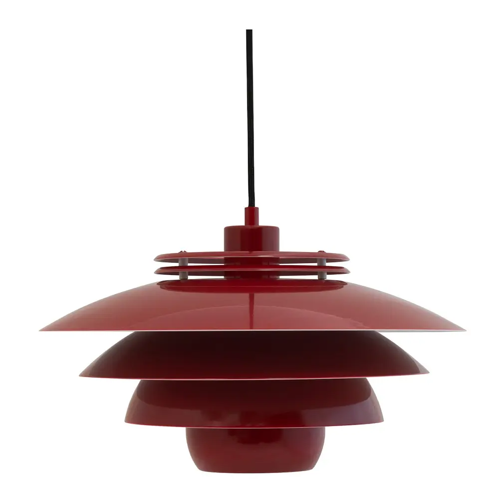 EJKA Kattovalaisin 20 cm Tummanpunainen