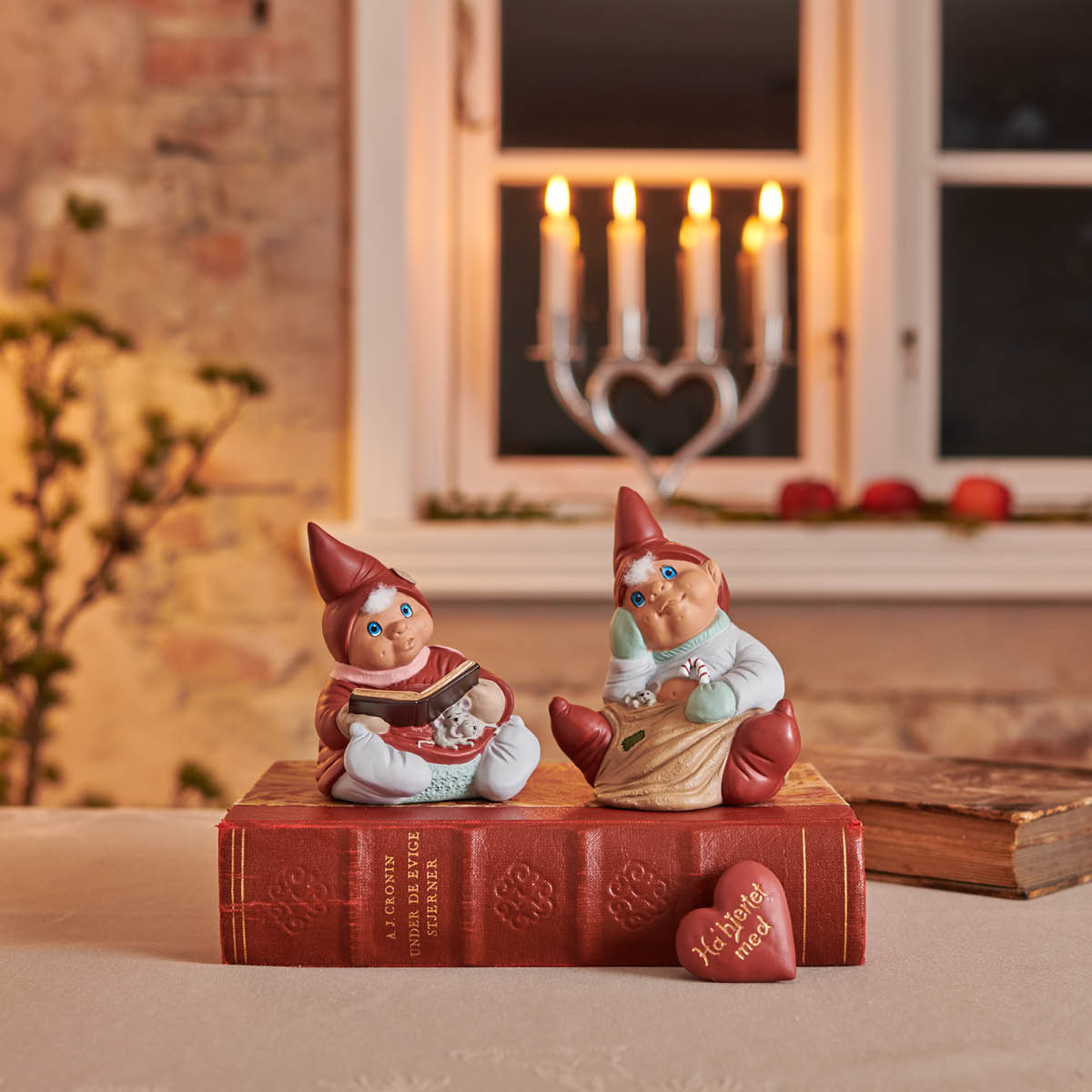 Klarborg Tomtepar Cirkeline & Sylvester 11 cm årstomtar 2023