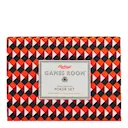 Pokerset med kortlek och marker