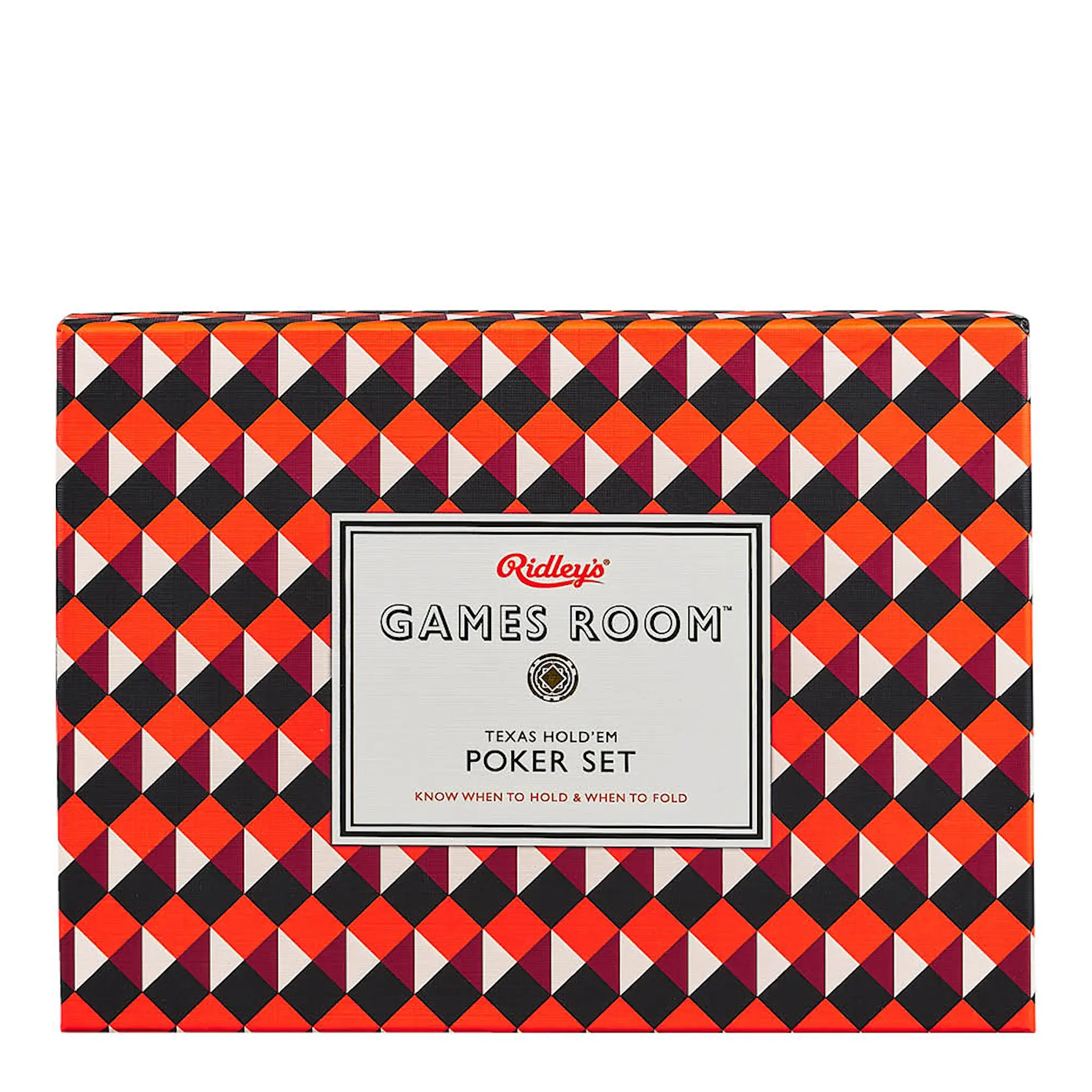 Games Room Pokerset med kortlek och marker