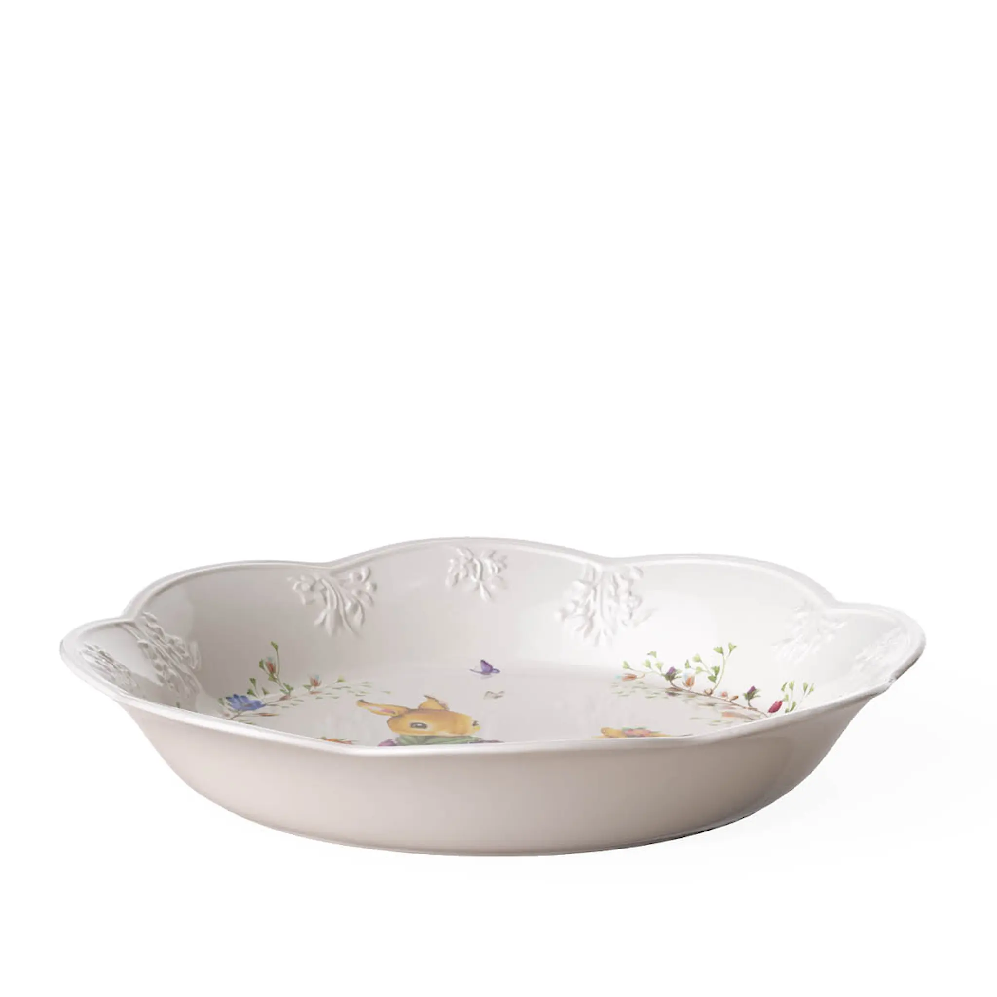 Villeroy & Boch Spring Fantasy Flower Meadow serveringsskål 65 cl grön/vit