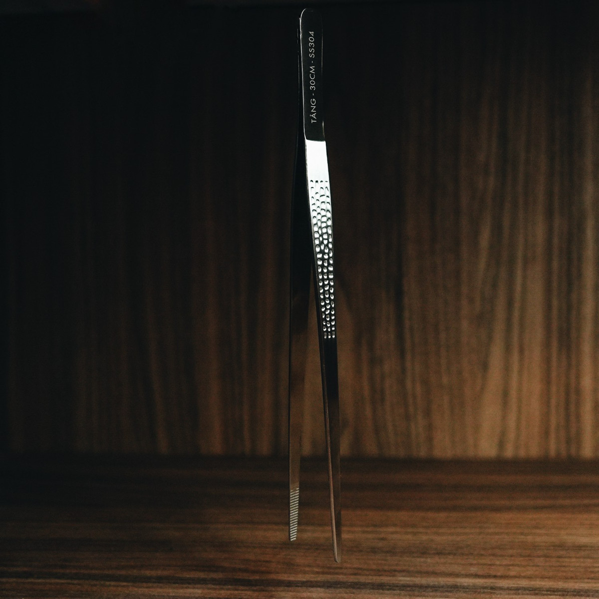 Vargen & Thor Bas stekepinsett 30 cm rustfritt stål