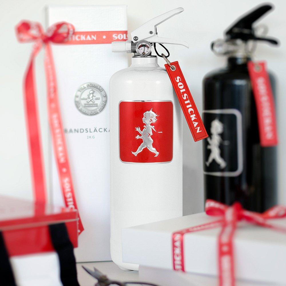 SOLSTICKAN Solstickan Brandsläckare 2 kg Vit/Rött emblem