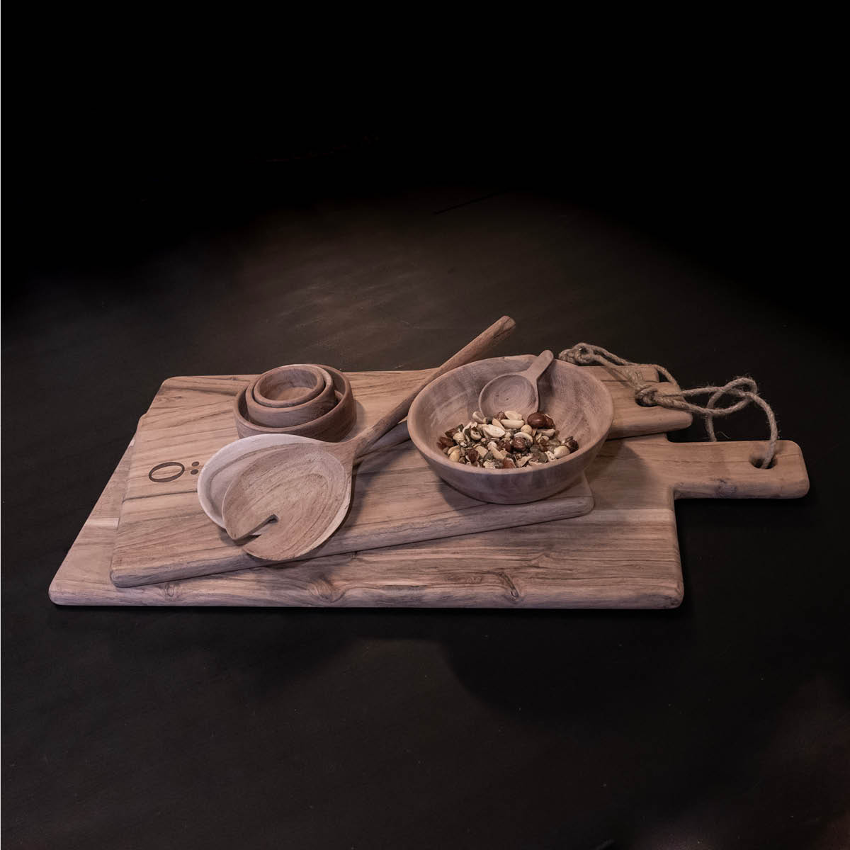 Sögne Home Per skjærebrett lite 45x20x1,5 cm akasie tre