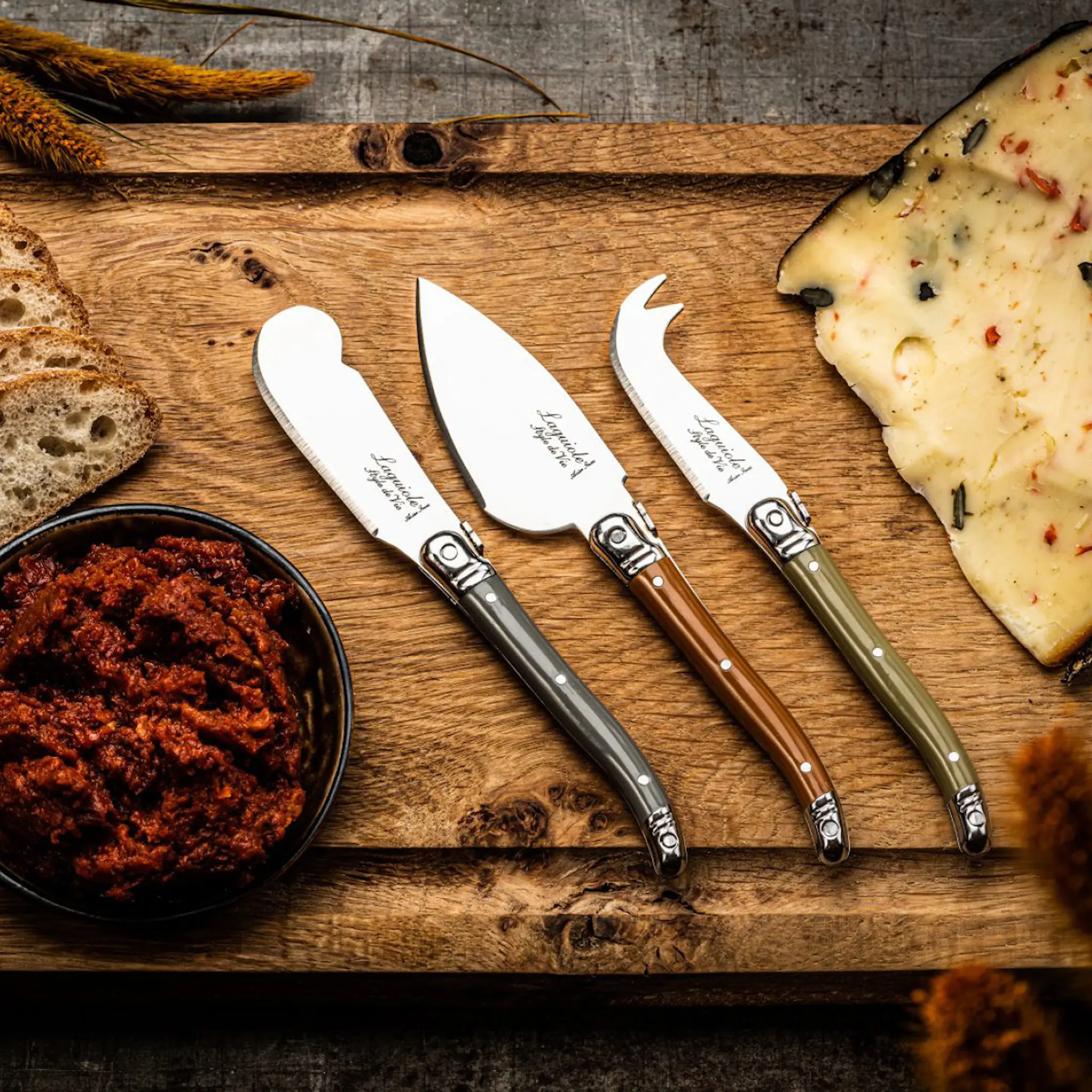 Laguiole Style de Vie Laguiole Juustoveitsi 3 osaa Treasure