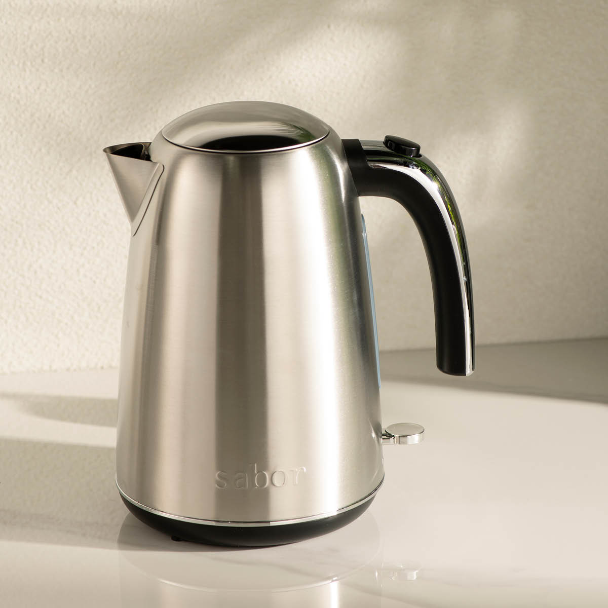 Sabor Elevation vattenkokare 1,7 L borstat stål