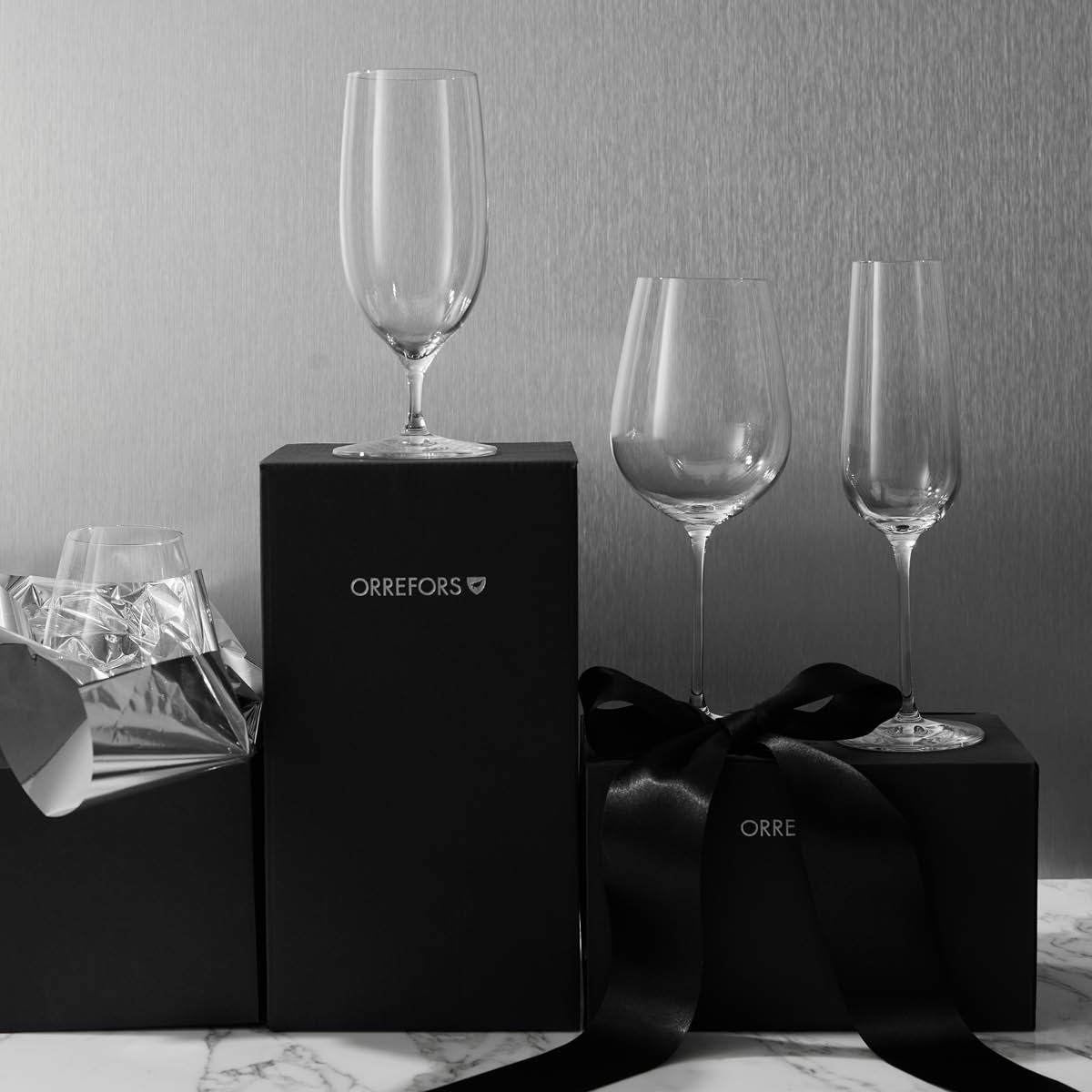 Orrefors Balance champagneglas 21 cl 4-pack