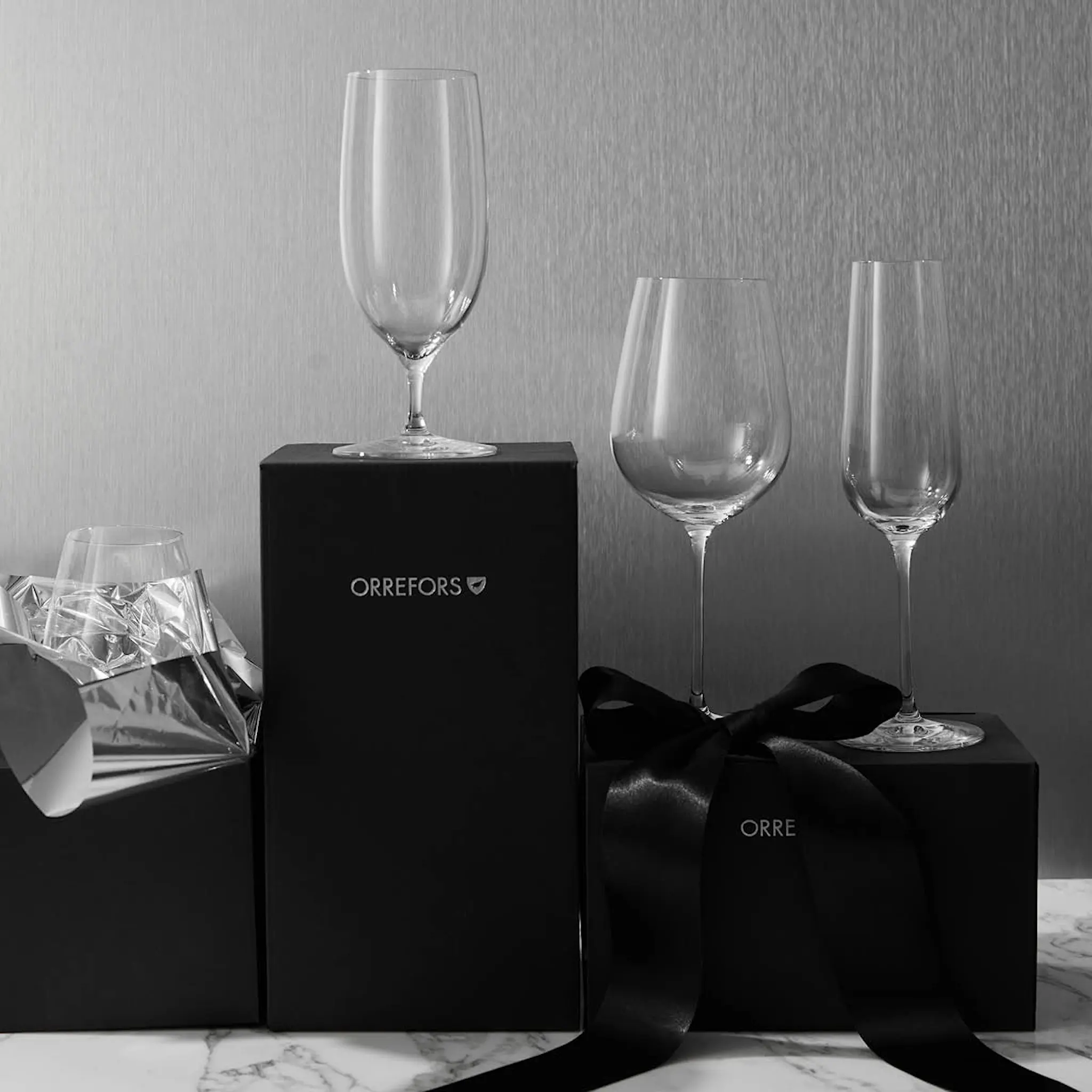 Orrefors Balance champagneglas 21 cl 4-pack