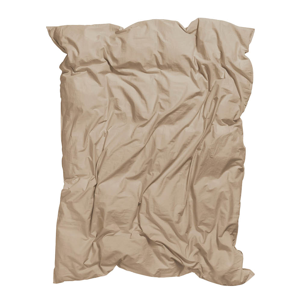 Midnatt Hassel påslakan 150x200 cm beigebrun