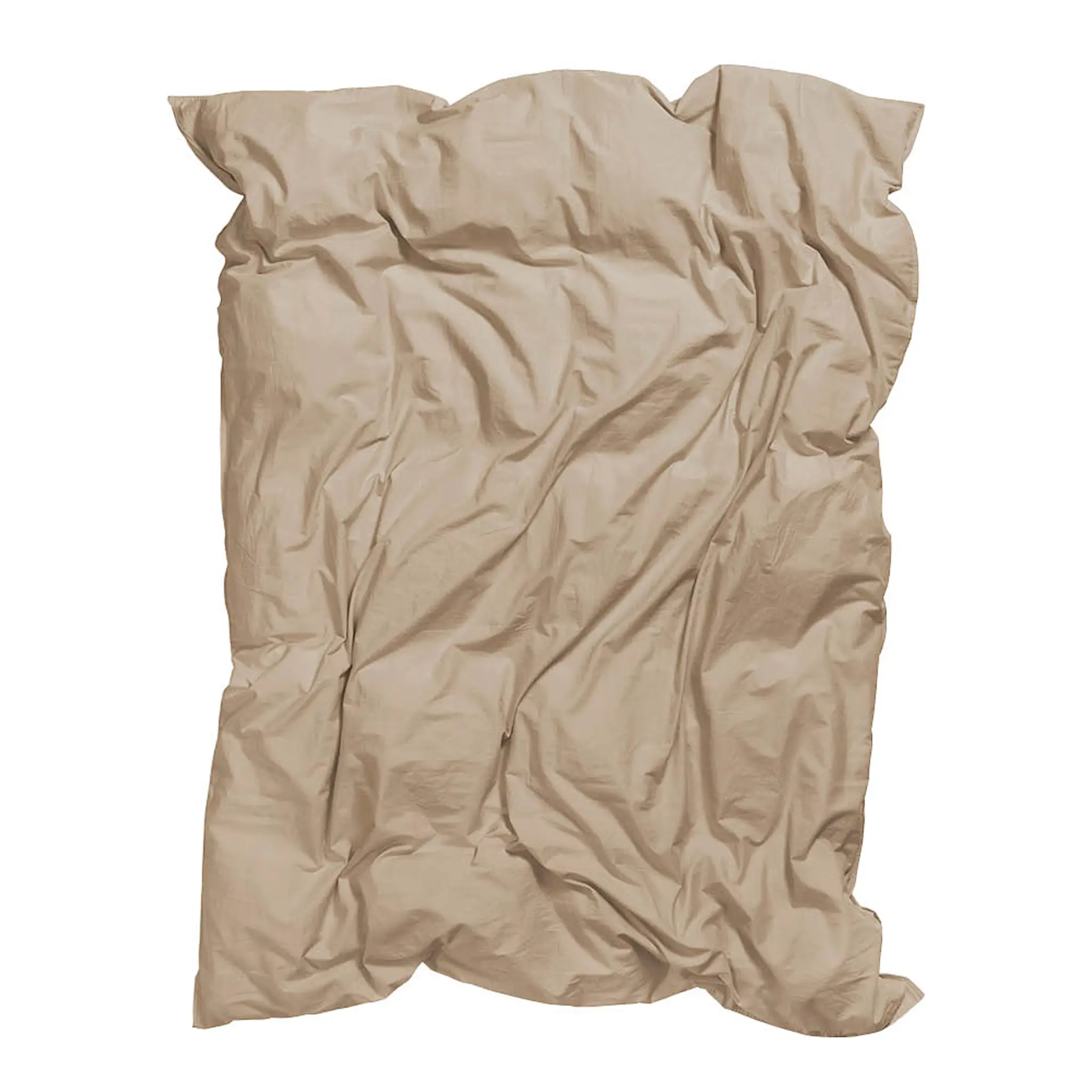 Midnatt Hassel påslakan 150x200 cm beigebrun