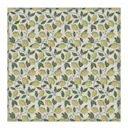 Citroner bordsduk 145x145 cm gul