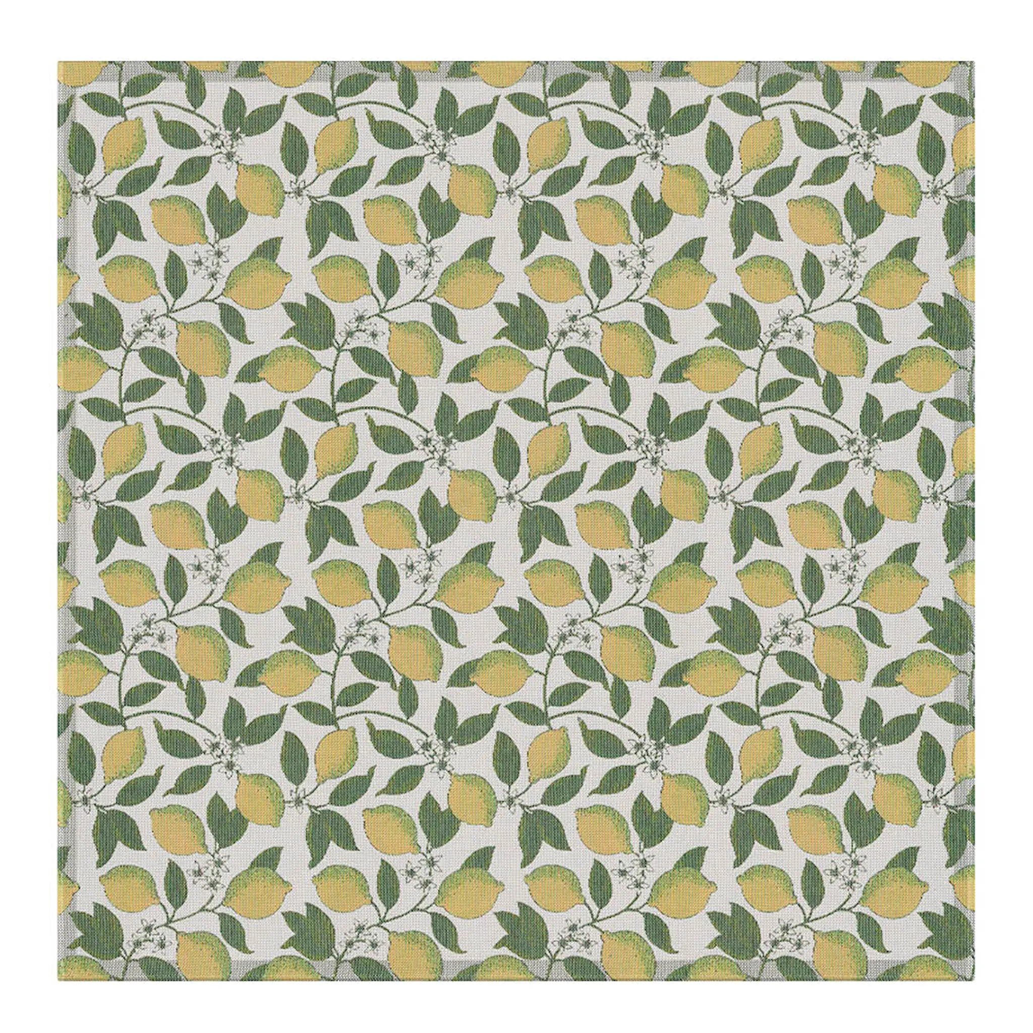 Ekelund Citroner bordsduk 145x145 cm gul