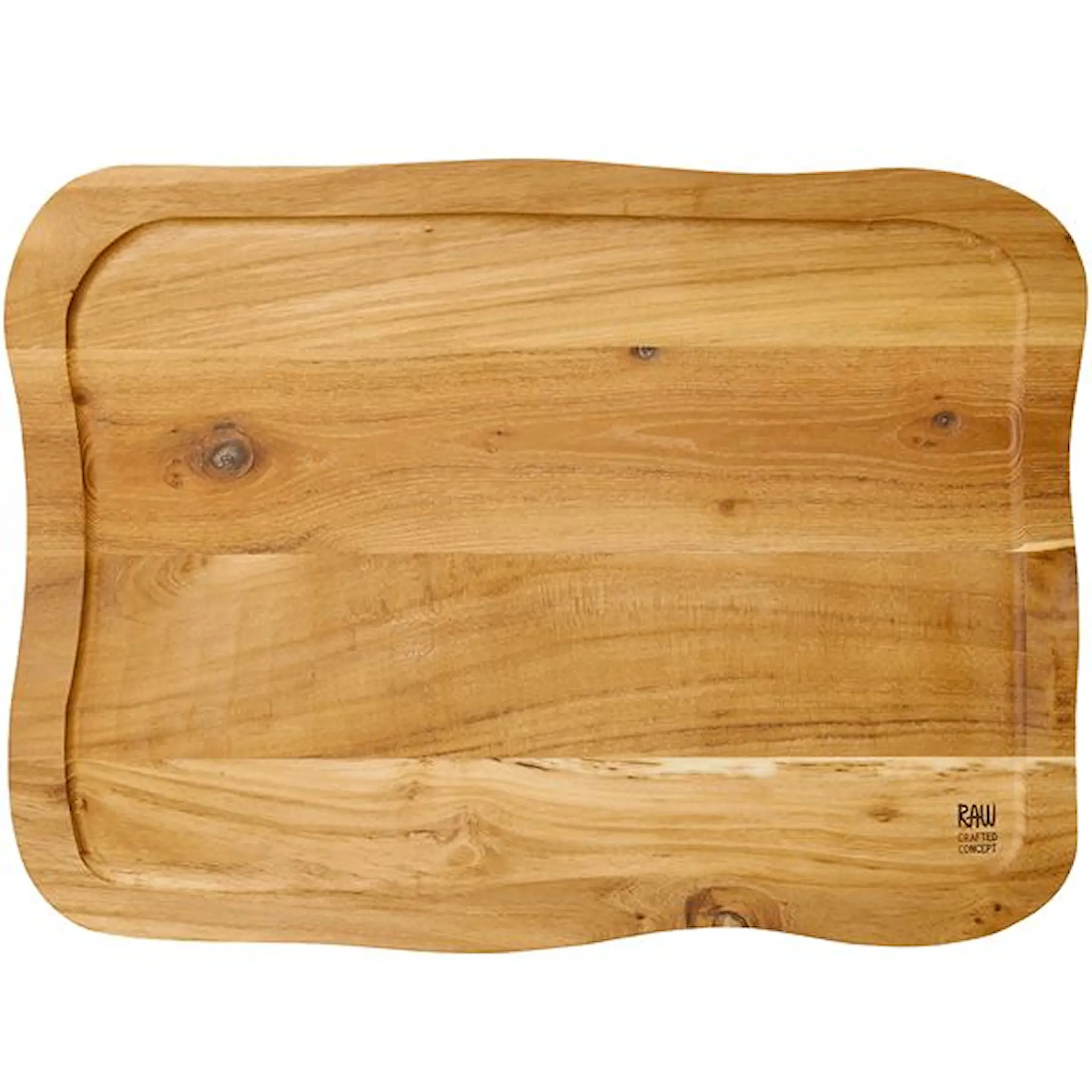 Aida Raw Skärbräda 45x33 cm Teak