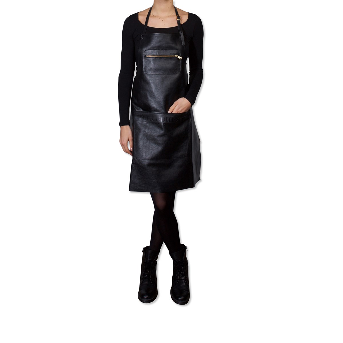 Dutchdeluxes Zipper Style forkle black