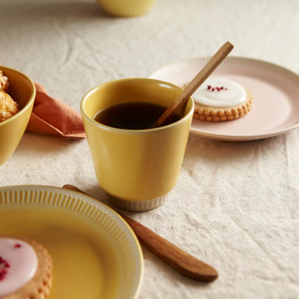 Knabstrup Keramik Colorit kopp 25 cl gul