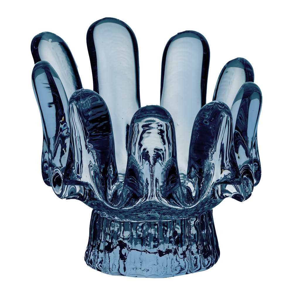 Kosta Boda Sunflower Kynttilälyhty 9,2 cm Sininen