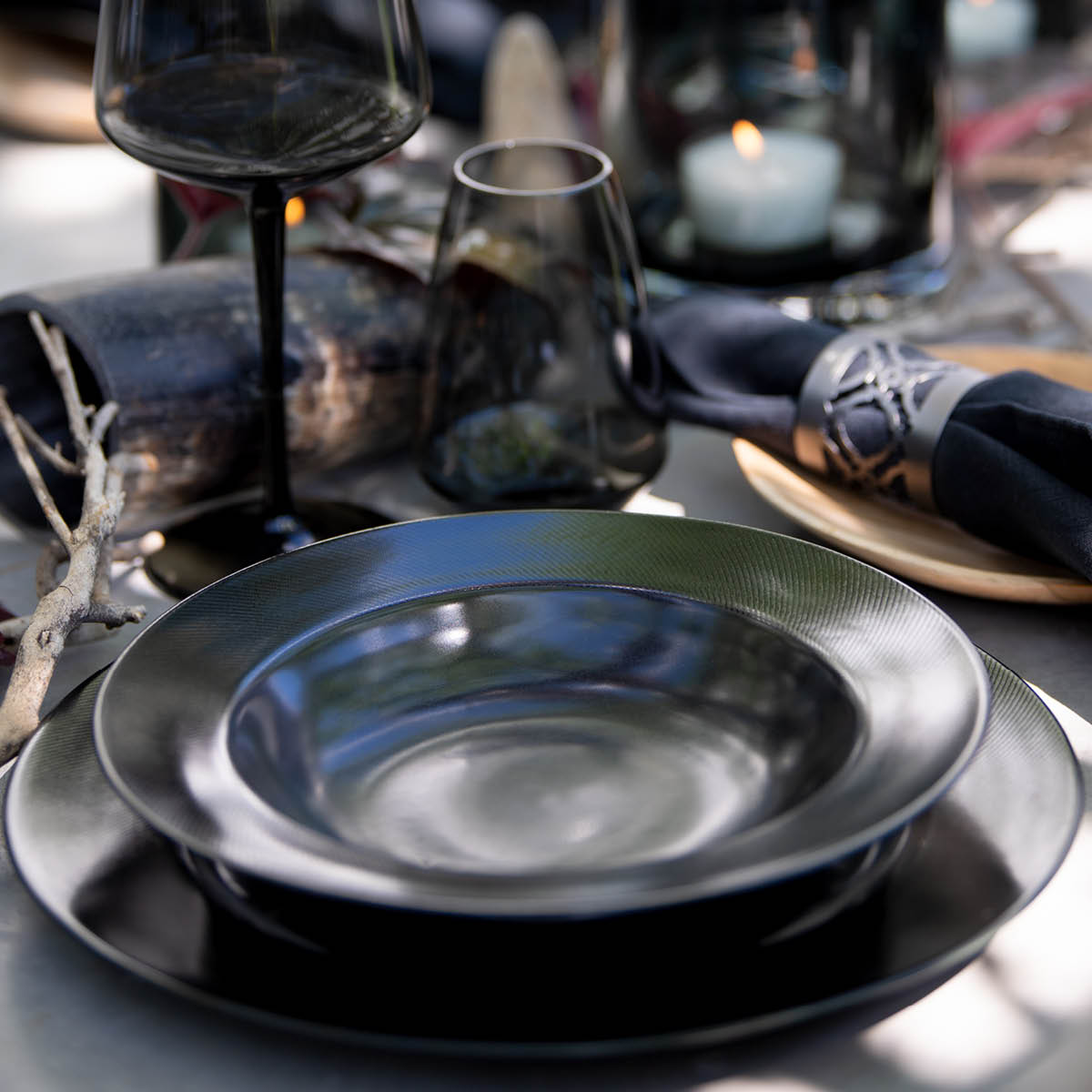 Magnor Noir Tallrik 28 cm Svart