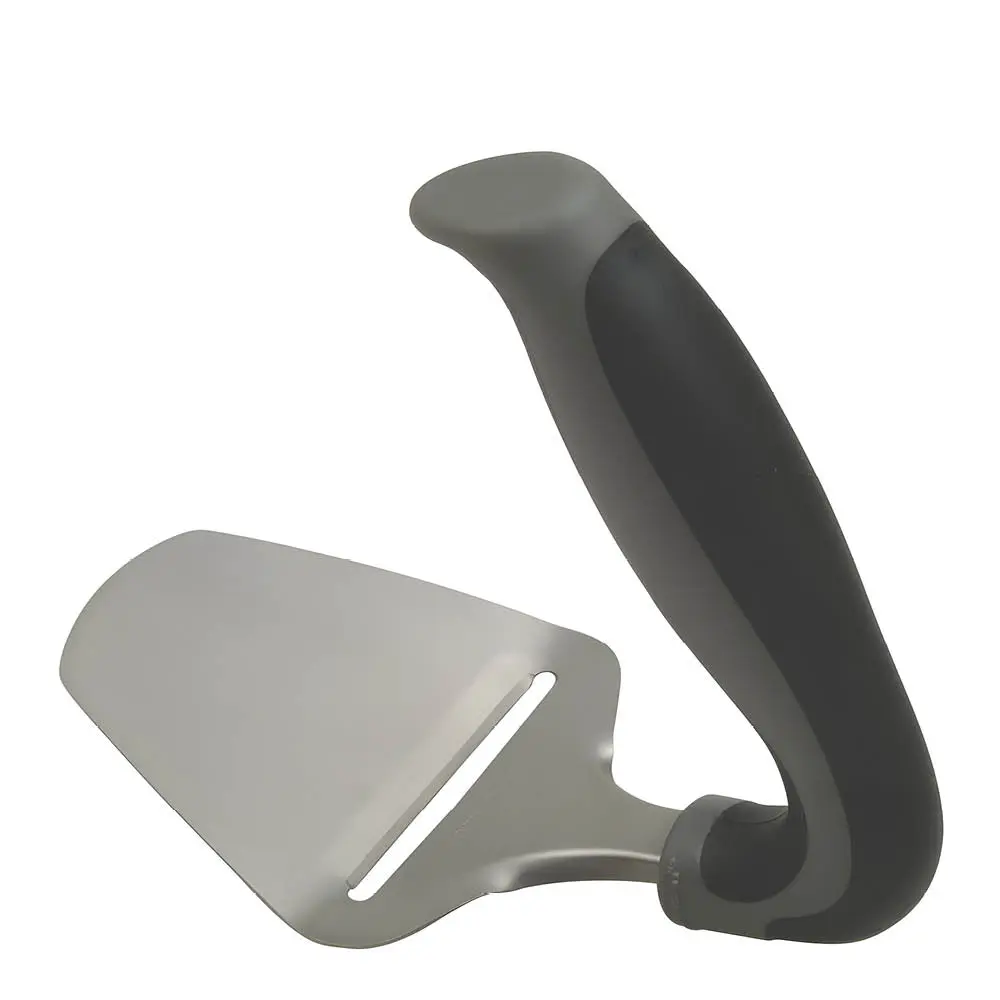 Ostehøvel ergonomisk svart/stål
