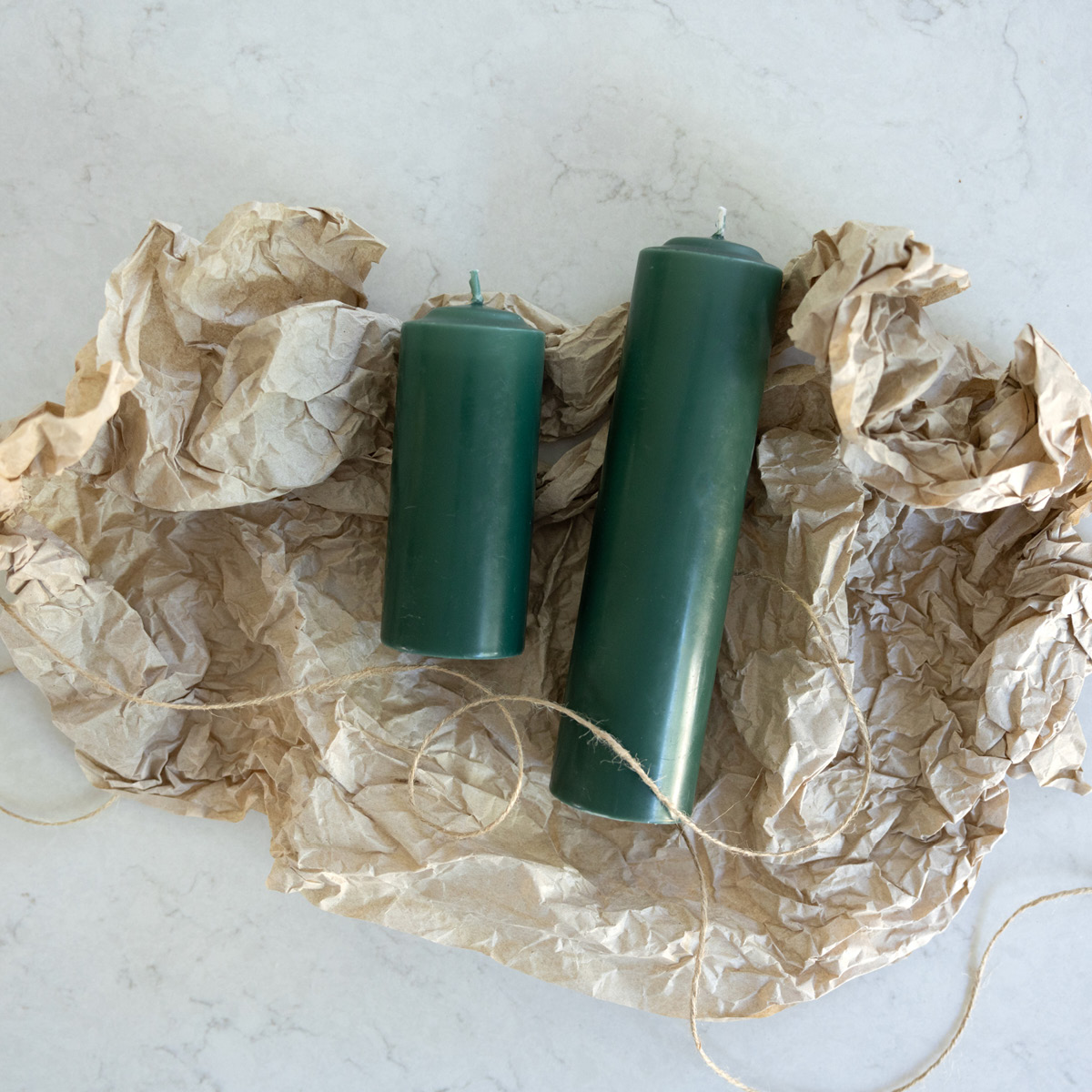 Liljeholmens Gilleljus Pöytäkynttilä 12 cm Vihreä