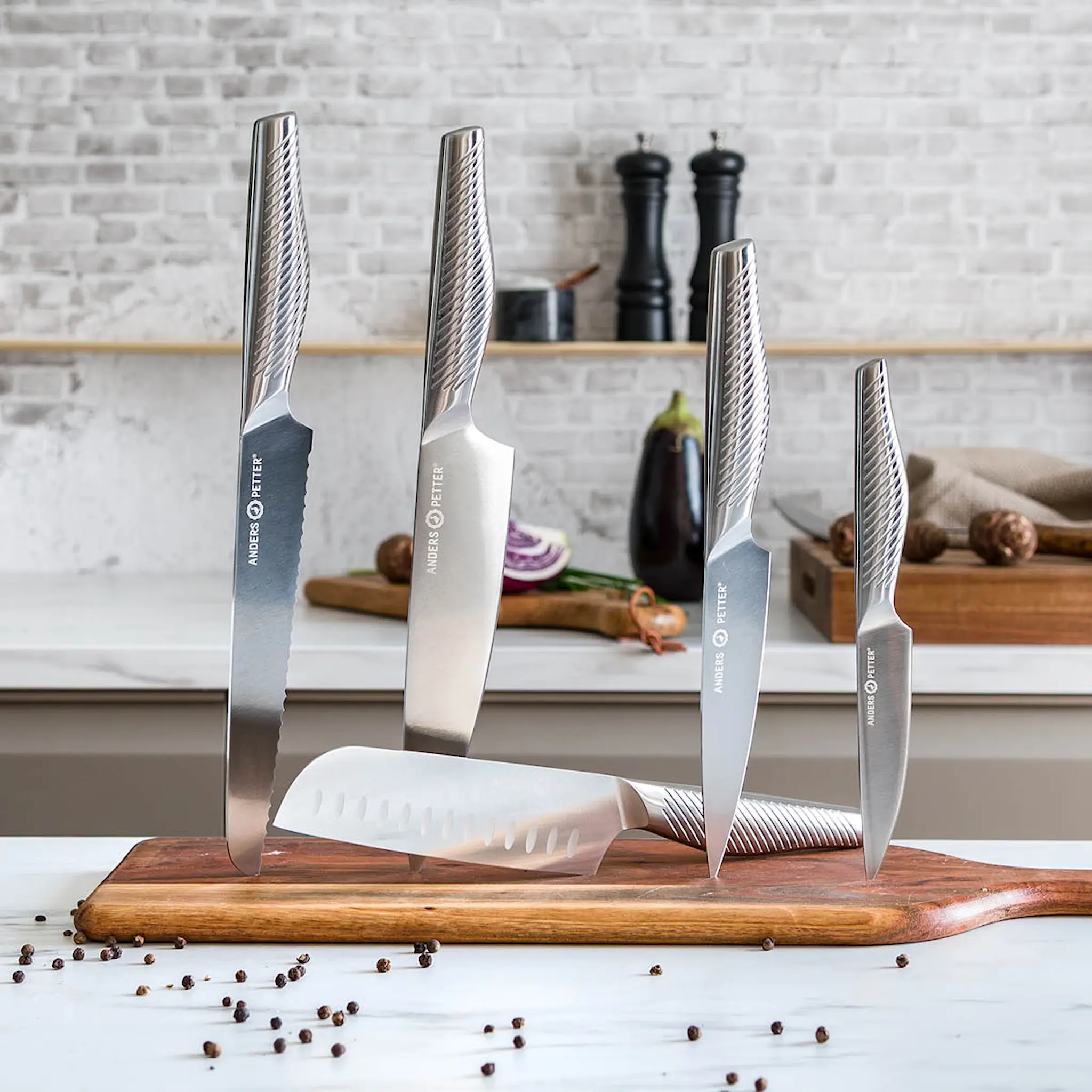 Anders Petter Anders Petter Veitsisetti 5 osaa Ruostumaton