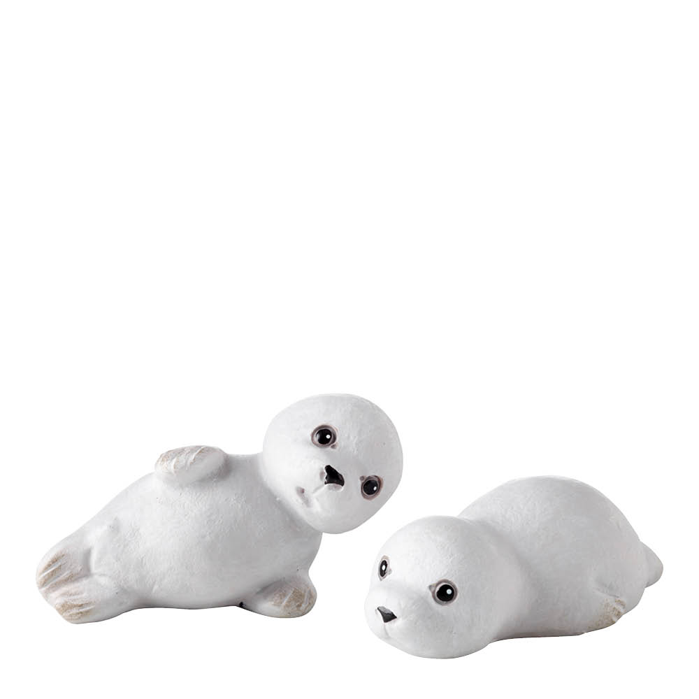 Klarborg - Hylkeenpoikaset Muffe & Mulle 2,5 cm