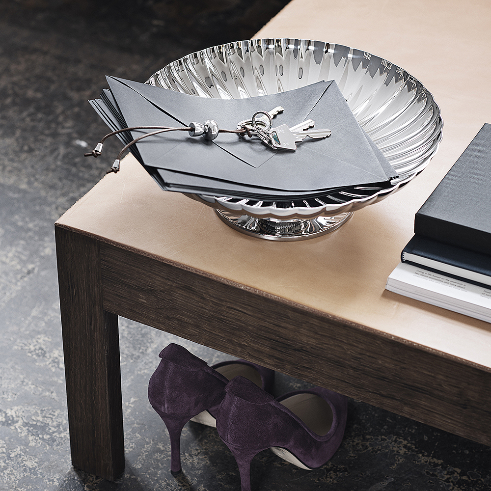 Georg Jensen Bernadotte stettfat 28 cm blank