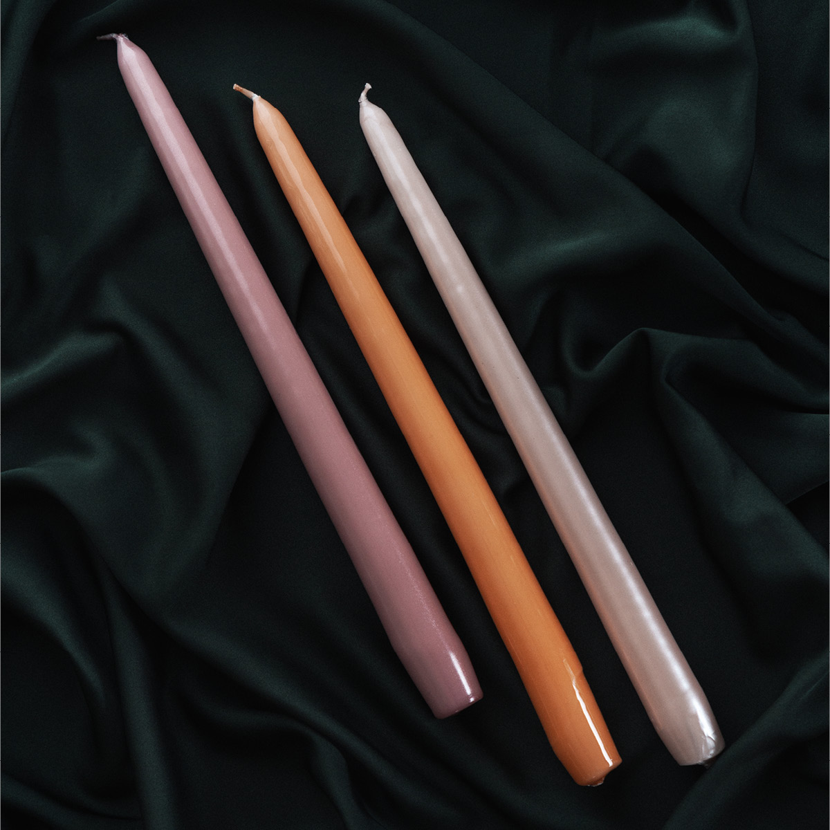 Hilke Herrgårdsljus 30 cm 6-pack Aprikos