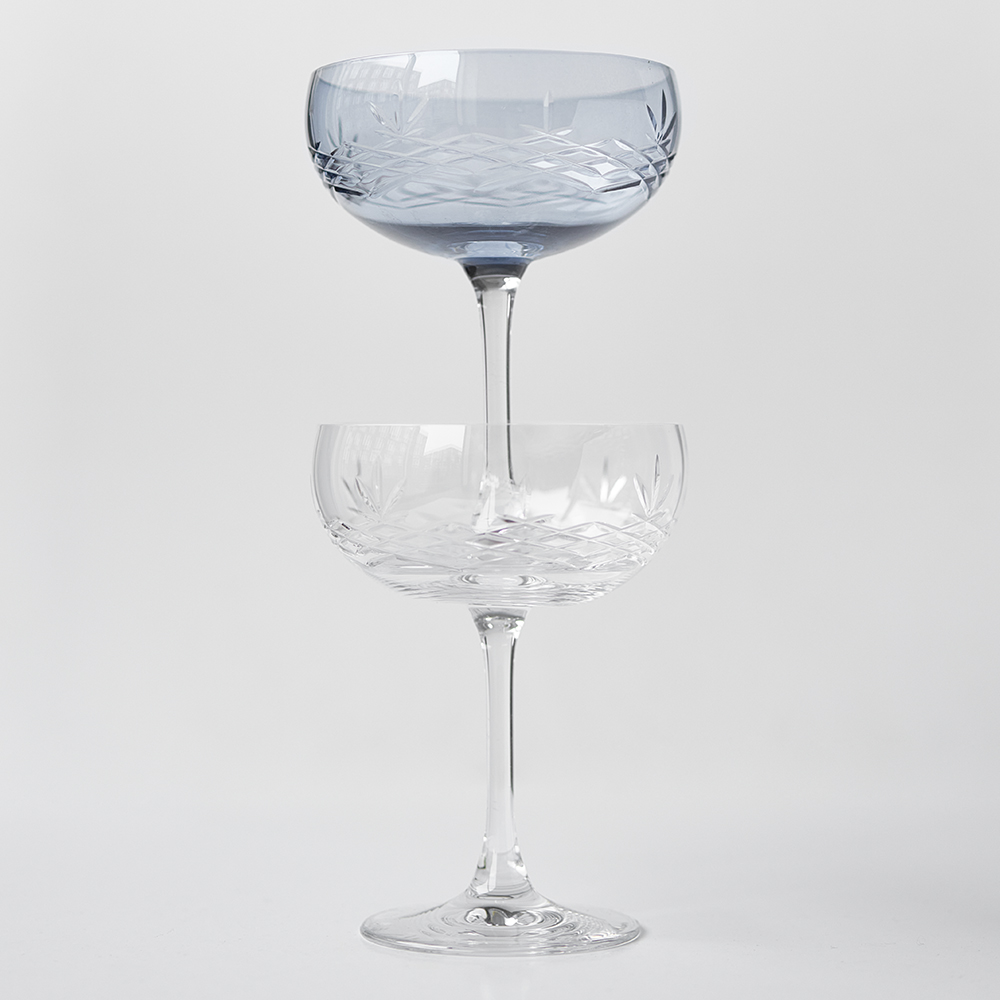 Frederik Bagger Crispy Gatsby Samppanjalasi 30 cl 2 kpl Sininen