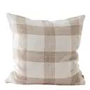 Odette kuddfodral linne 50x50 cm brun