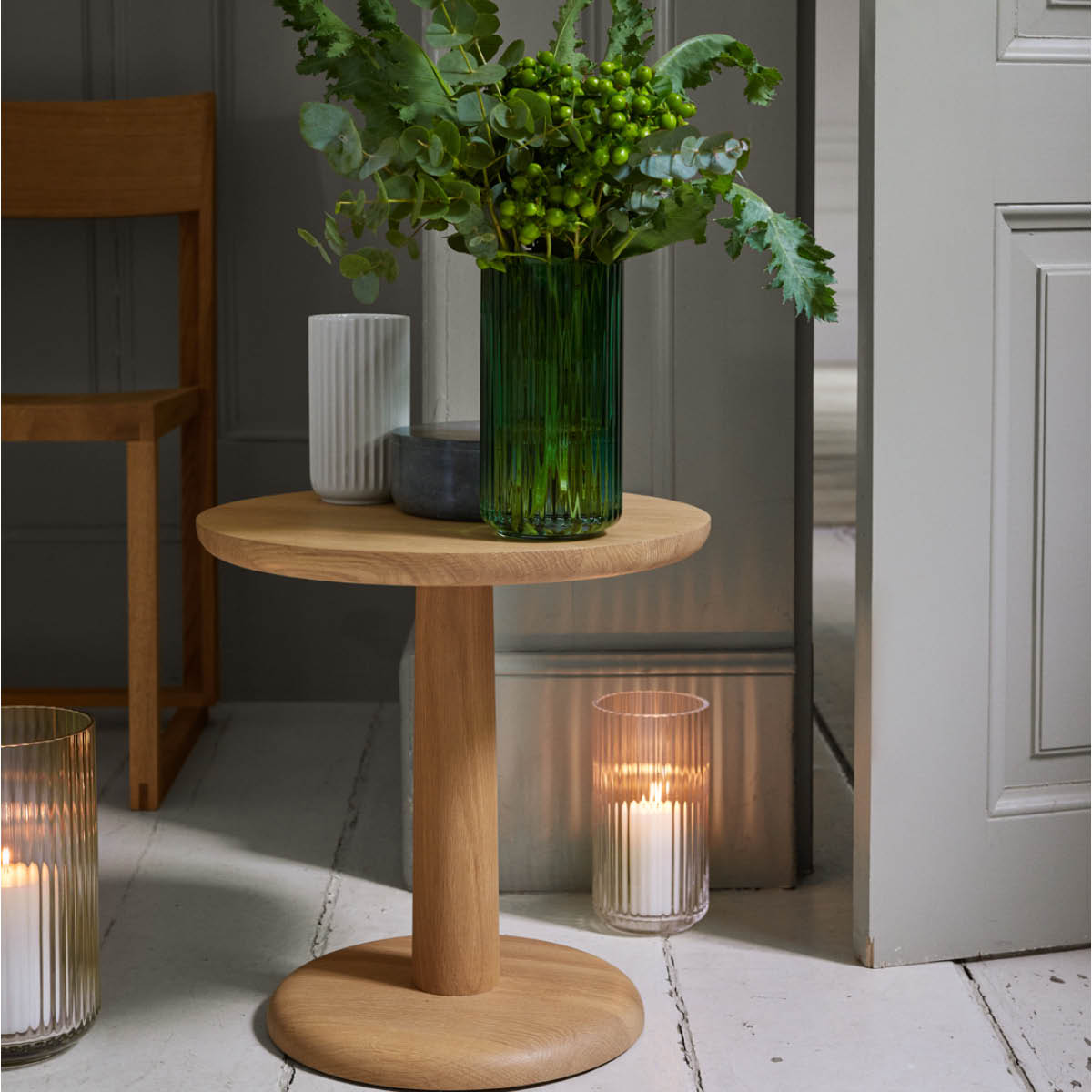 Lyngby Porcelæn Lyngby Vas 25 cm Klar