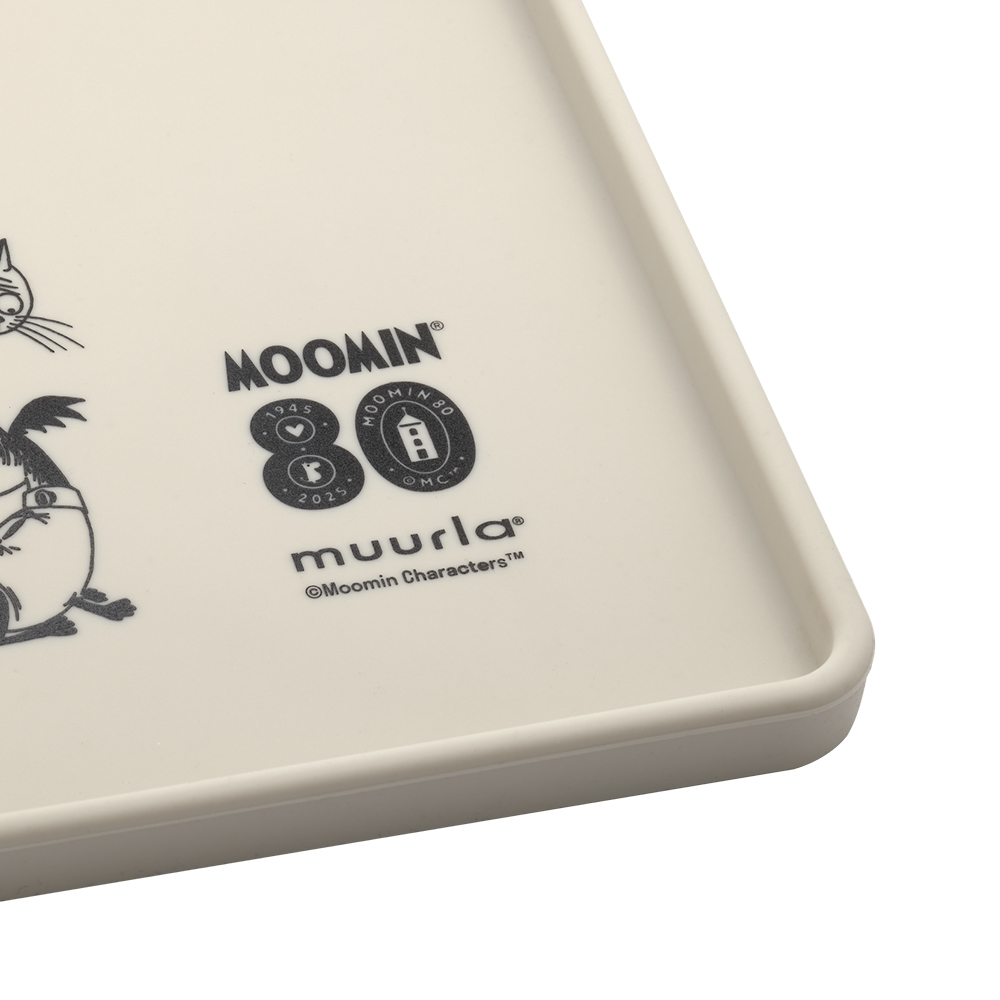 Muurla Mummi for Pets silikonmatte 48x30 cm Mummi 80 benhvit/svart