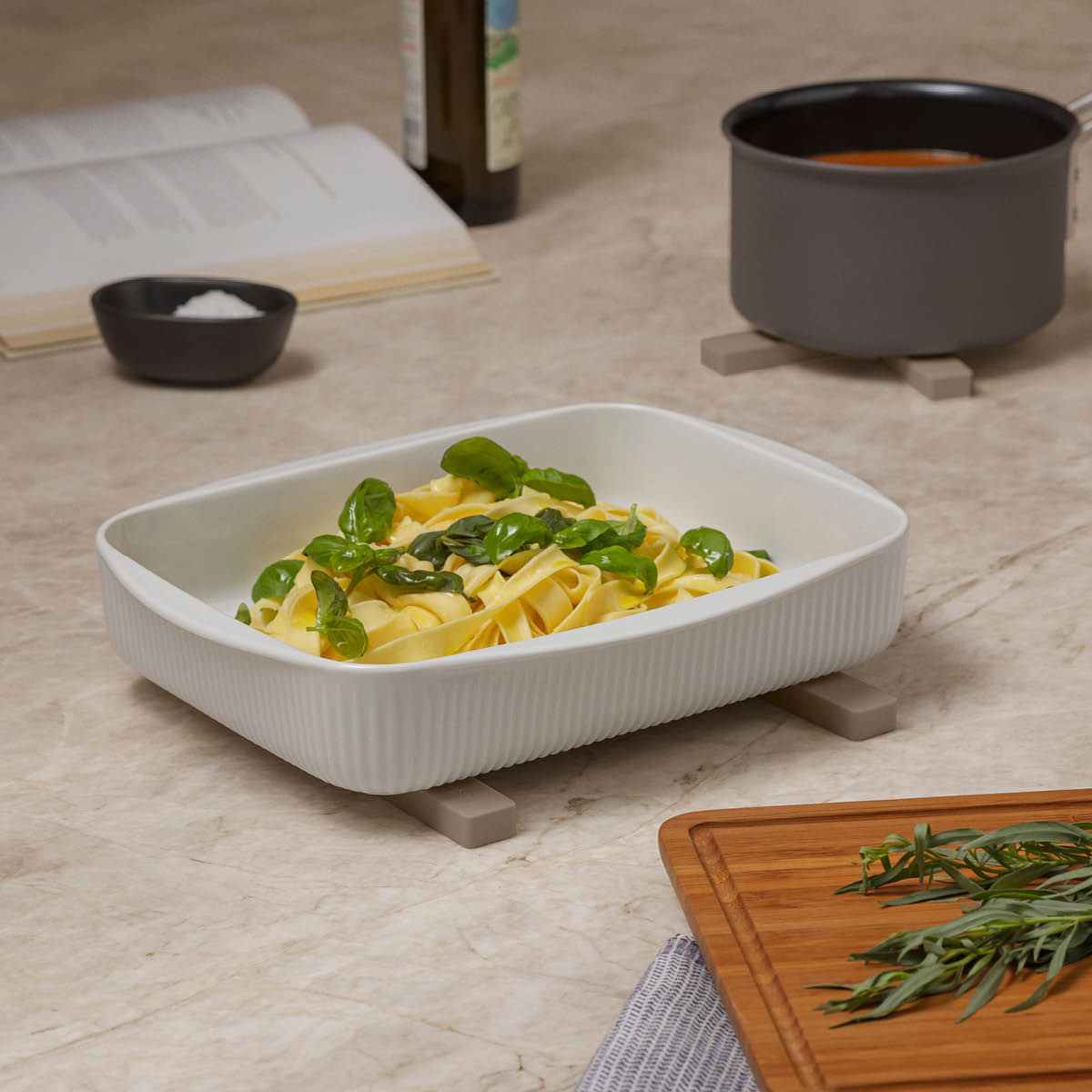 Eva Solo Magnetisk bordskåner 19,5 cm caramel cream