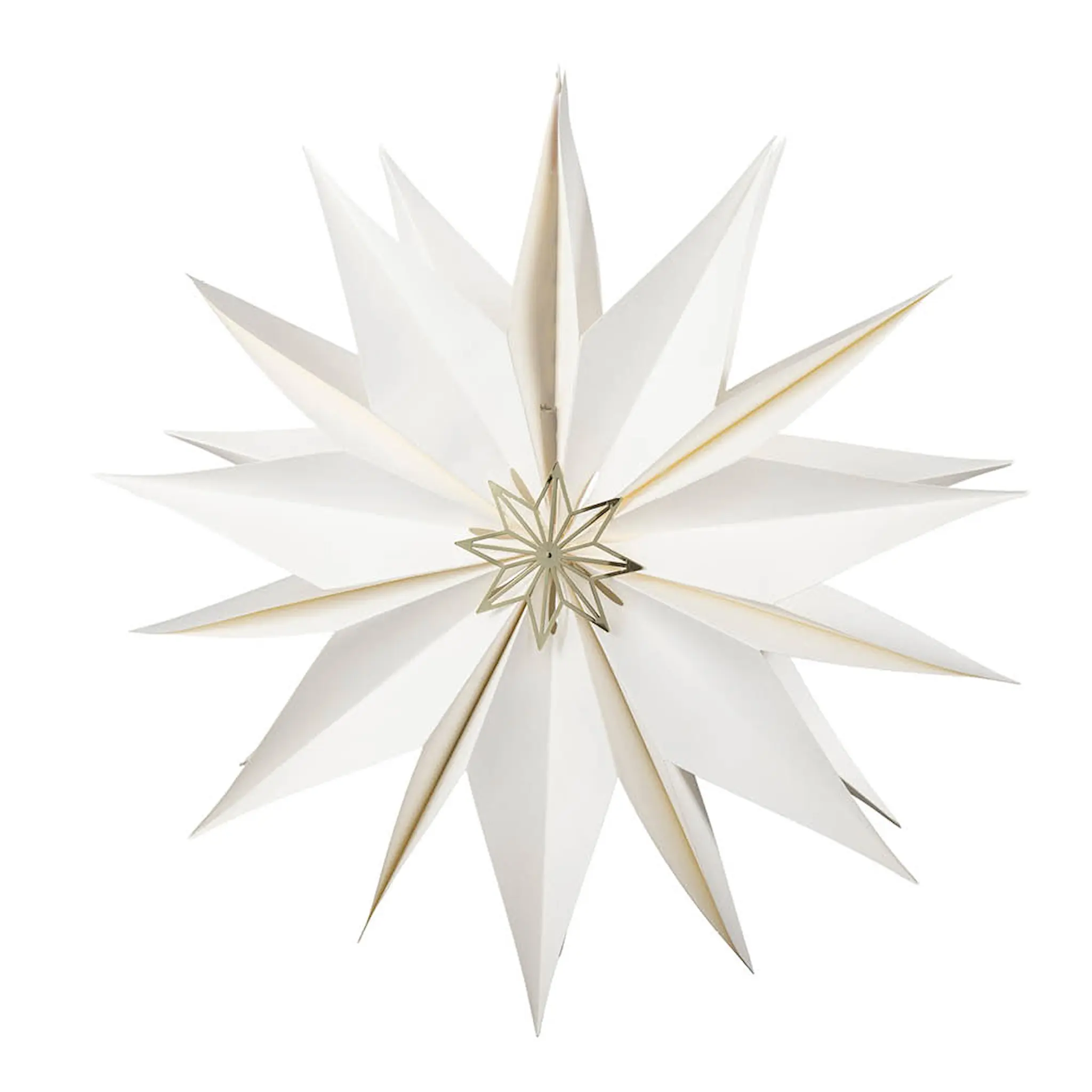 Holmen Sofia adventsstjerne 60x60 cm hvit