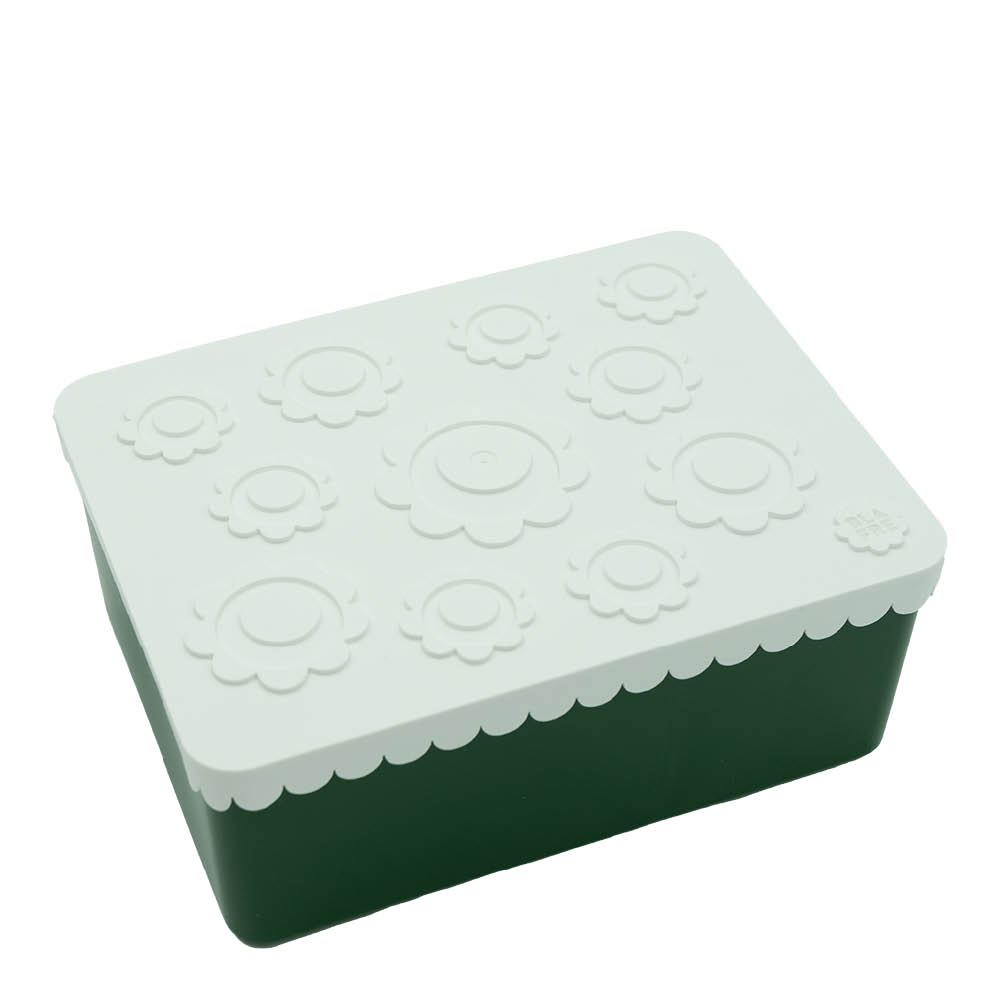 Blafre - Kukka Eväsrasia 3 lokeroa 14x19 cm Valkoinen/Tummanvihreä