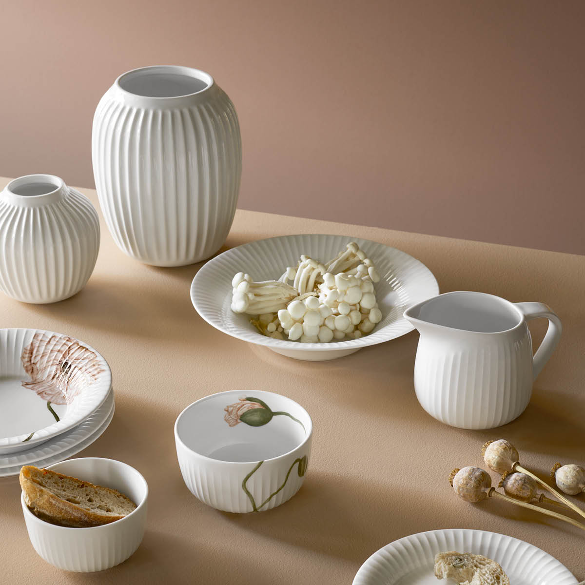 Kähler Hammershøi Poppy Djuptallrik 21 cm