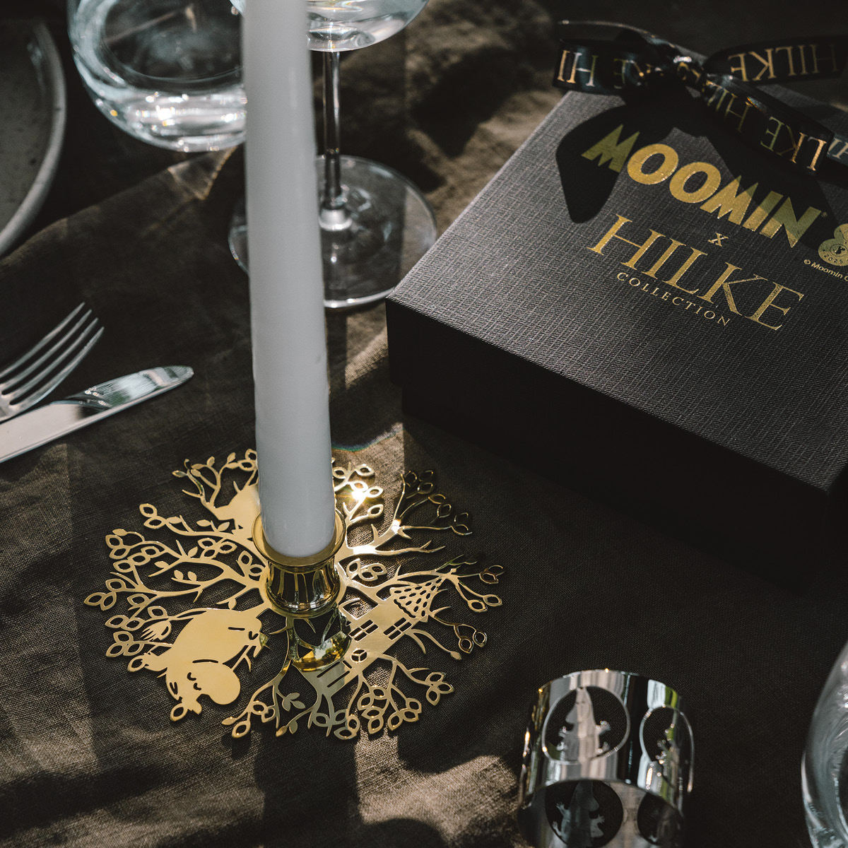 Hilke Hilke x Mumin No.1 Ljustake 3,3 cm Mässing